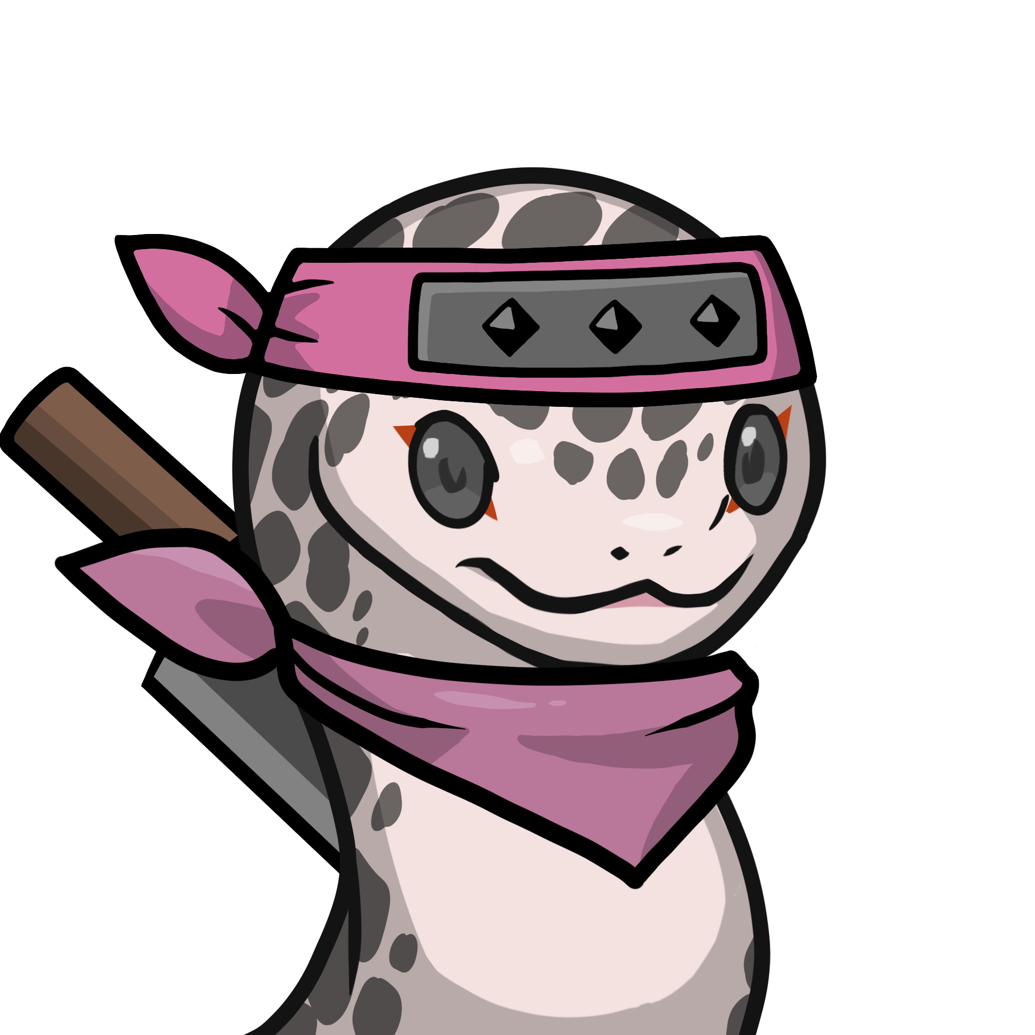 Orochi-Leopard lizard01 #19304