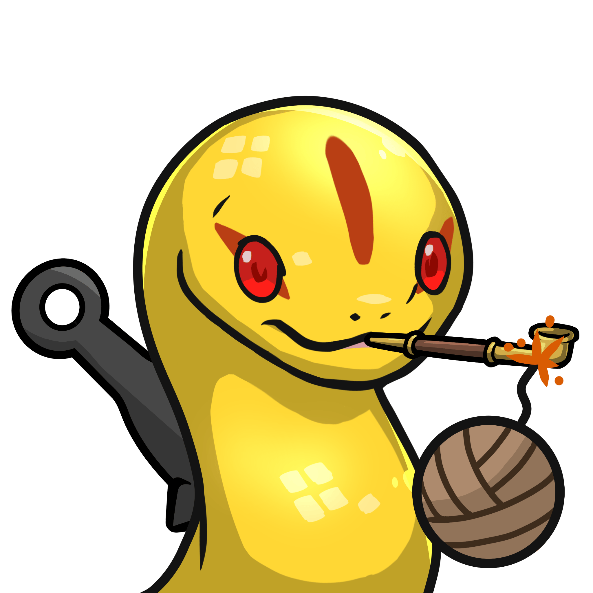 Orochi-Gold(pipe) #19423