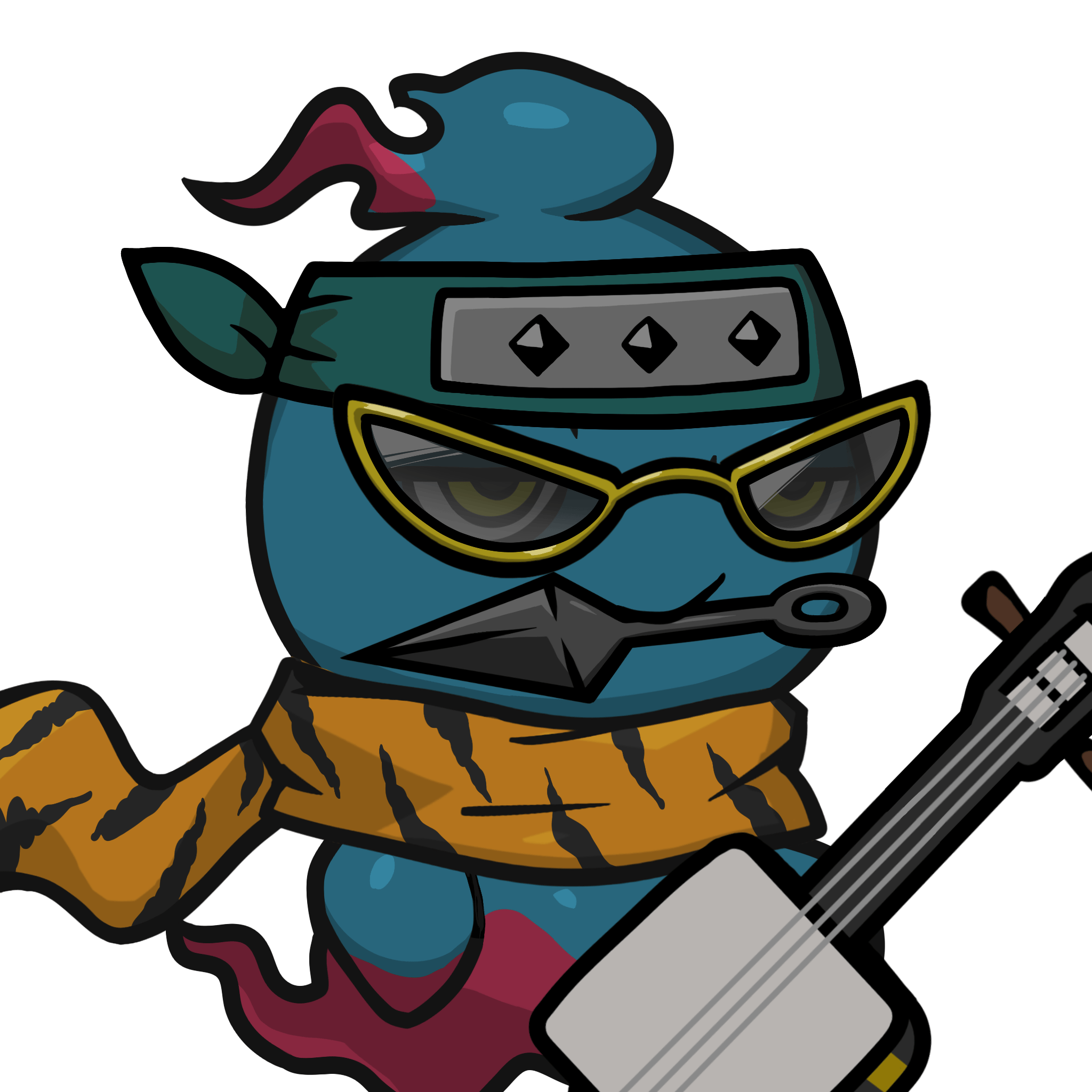 Mitama-Darkblue(kunai) #19441