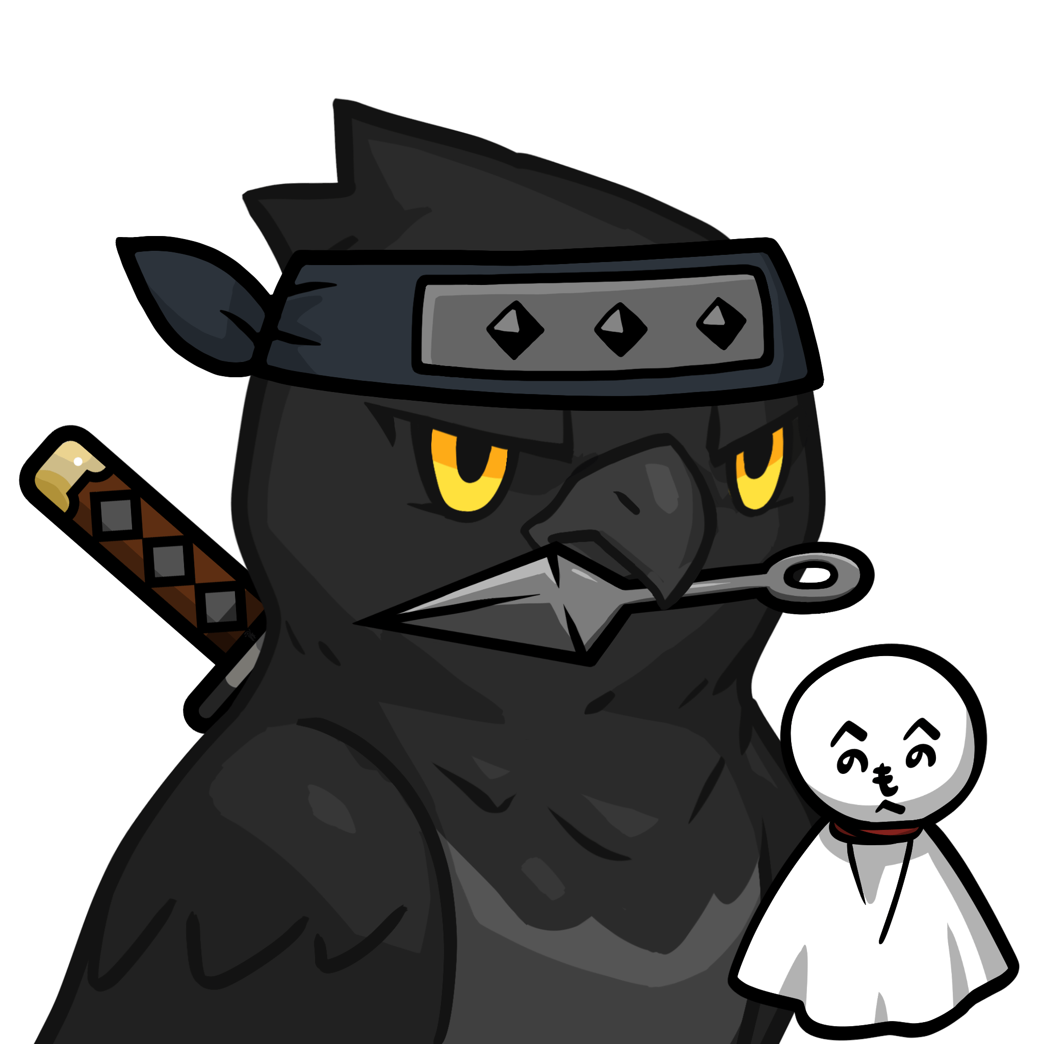 Narukami-Crow(kunai) #19637