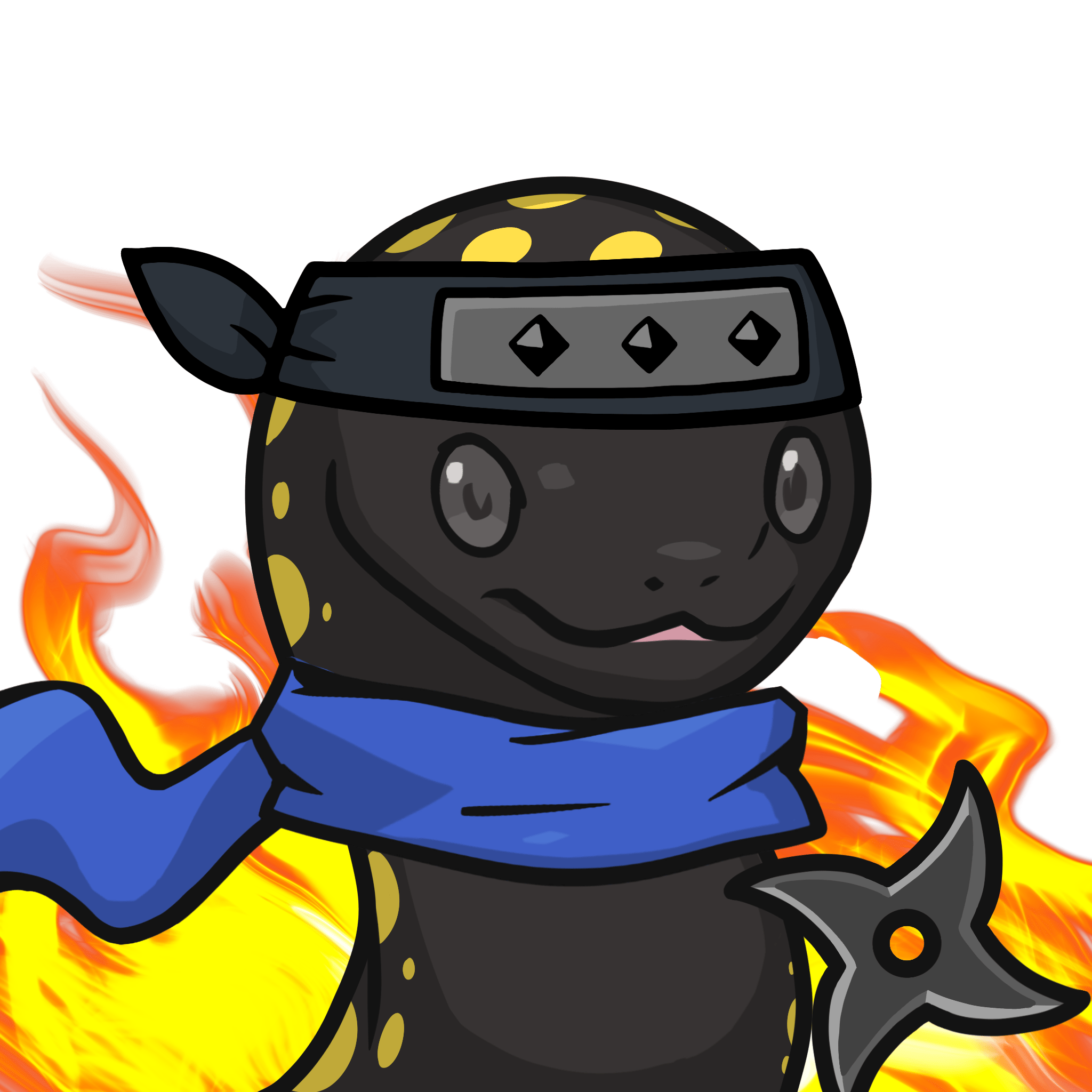 Orochi-Pointed salamander #19703