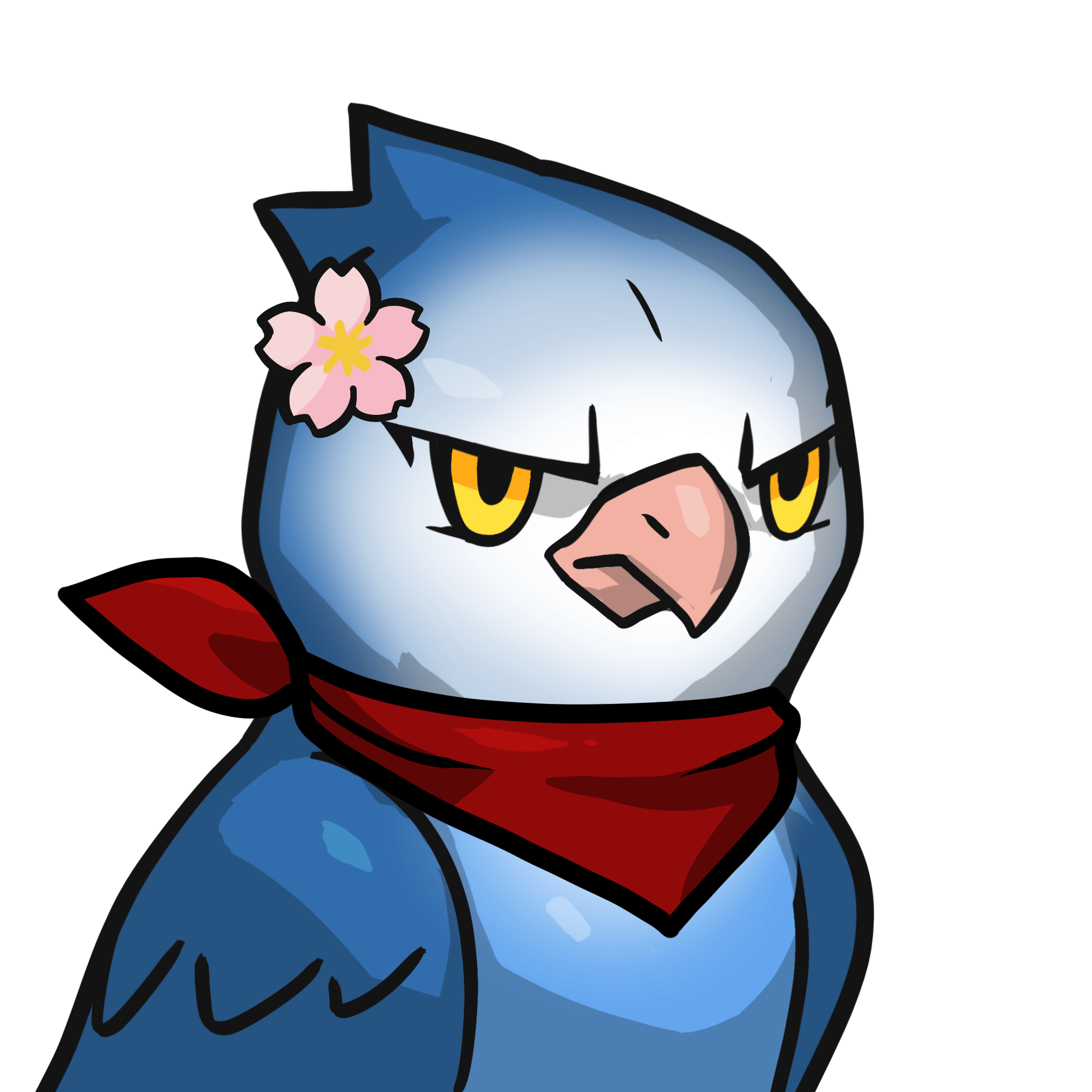 Narukami-Rosy-faced lovebird(blue) #19824