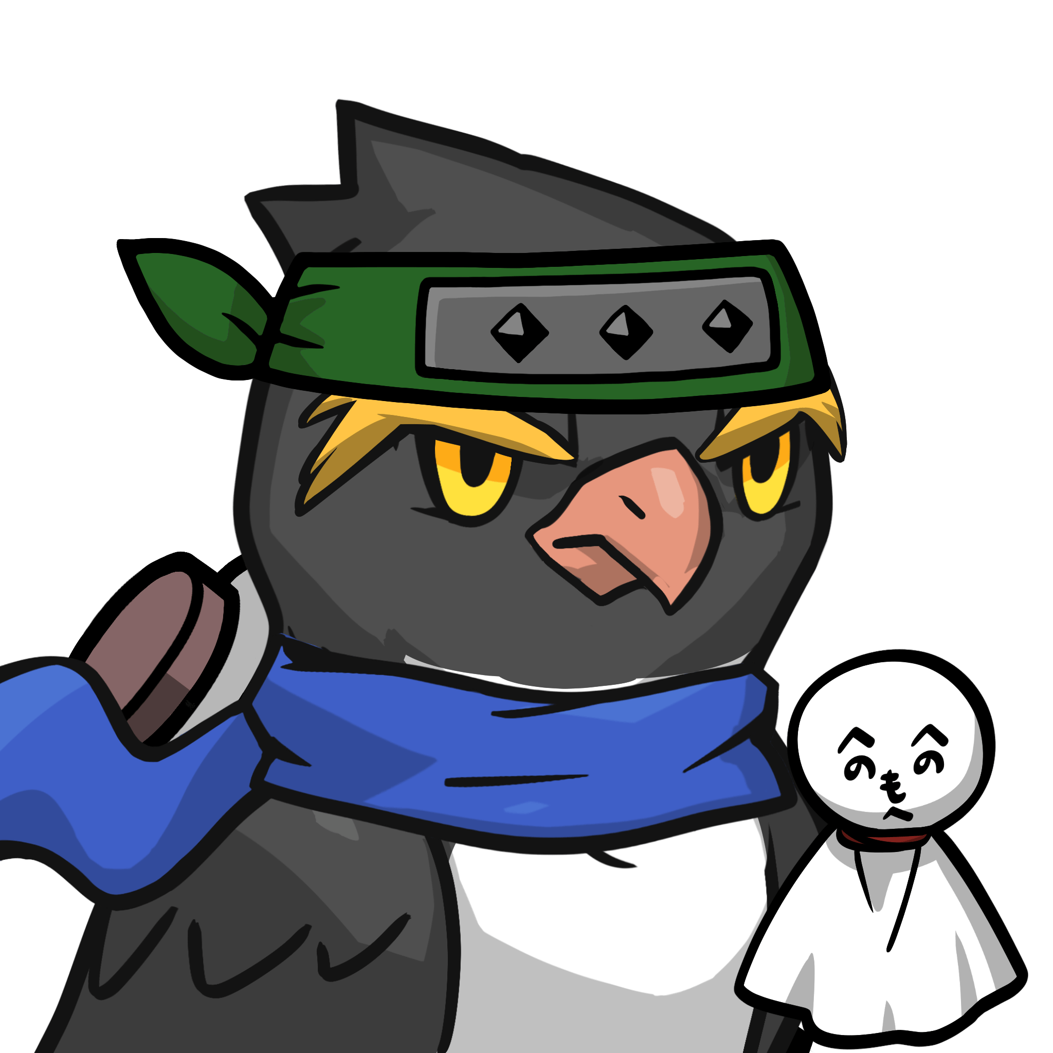 ［Locked］Narukami-Rockhopper penguin #19846
