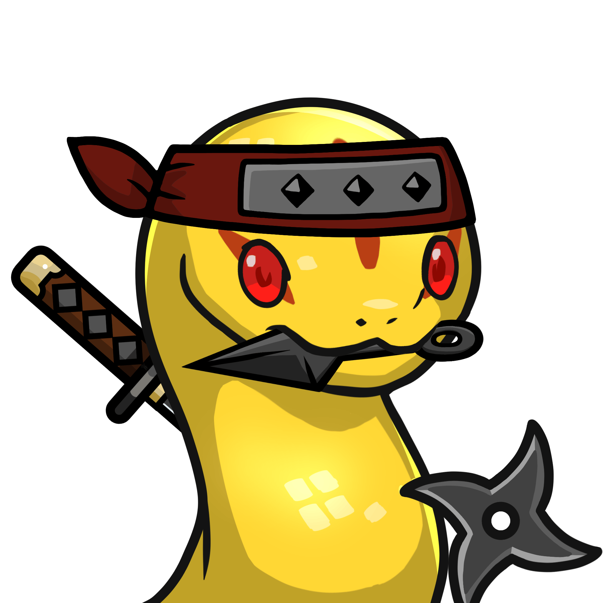 Orochi-Gold(kunai) #19888