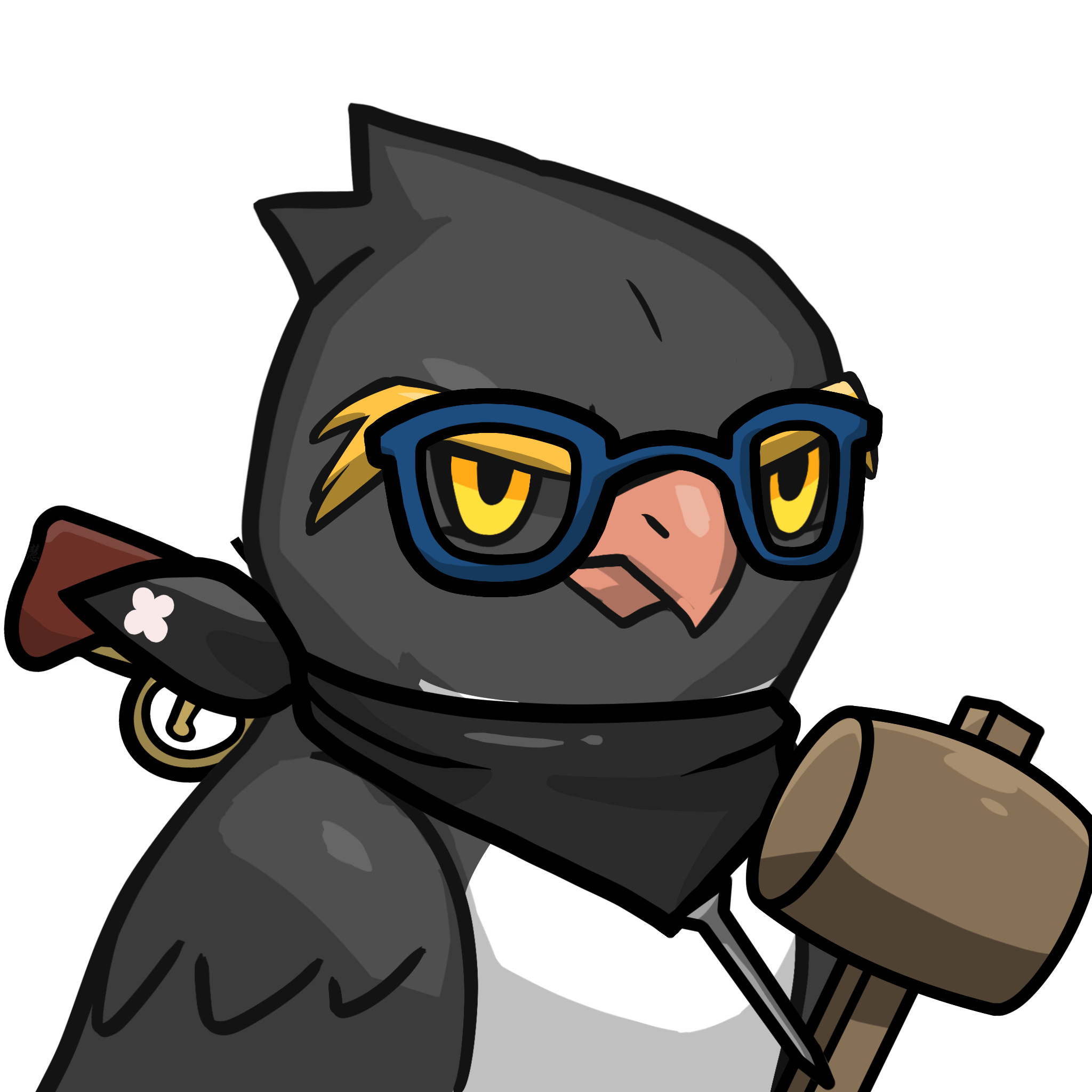 Narukami-Rockhopper penguin #20028