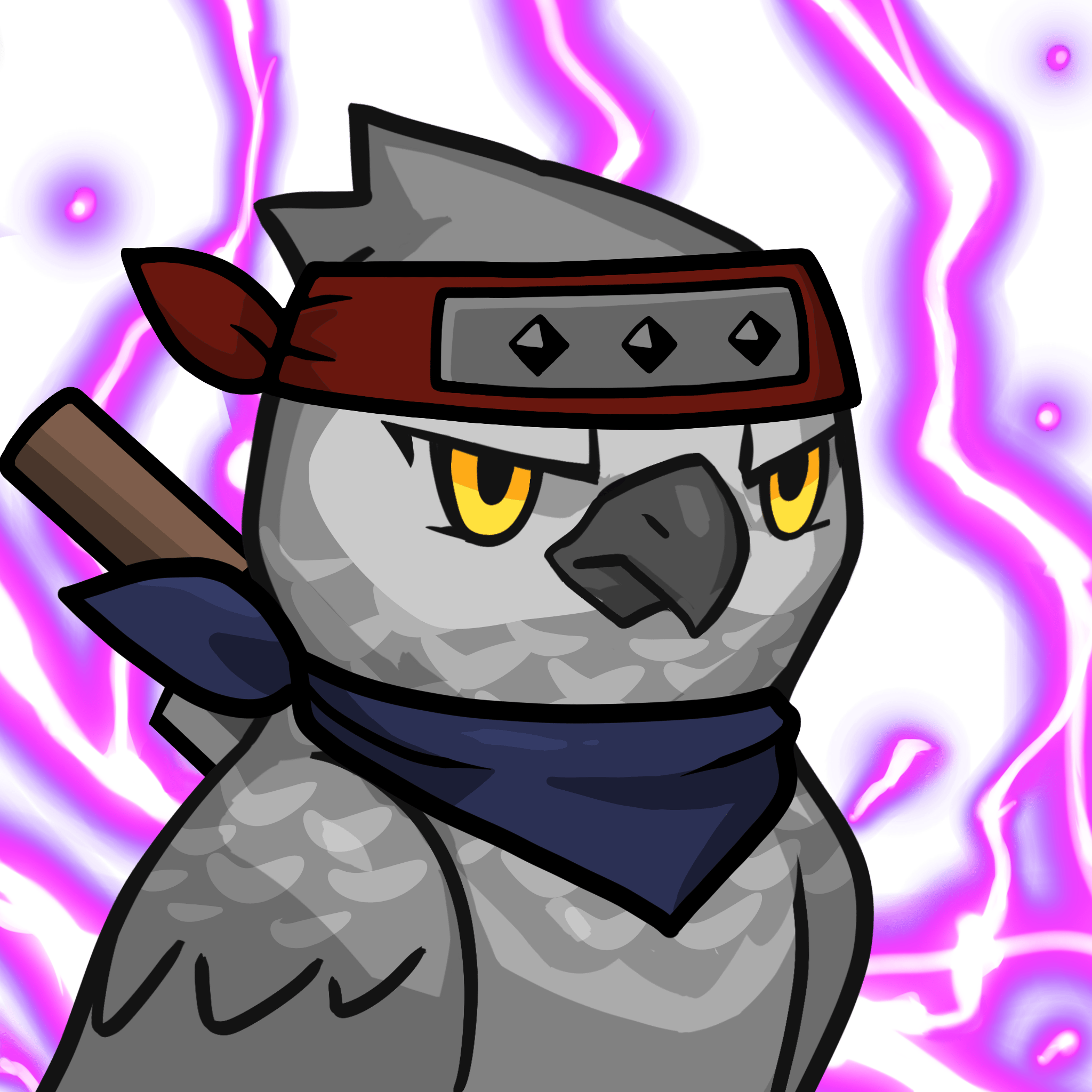 Narukami-Grey parrot #20193