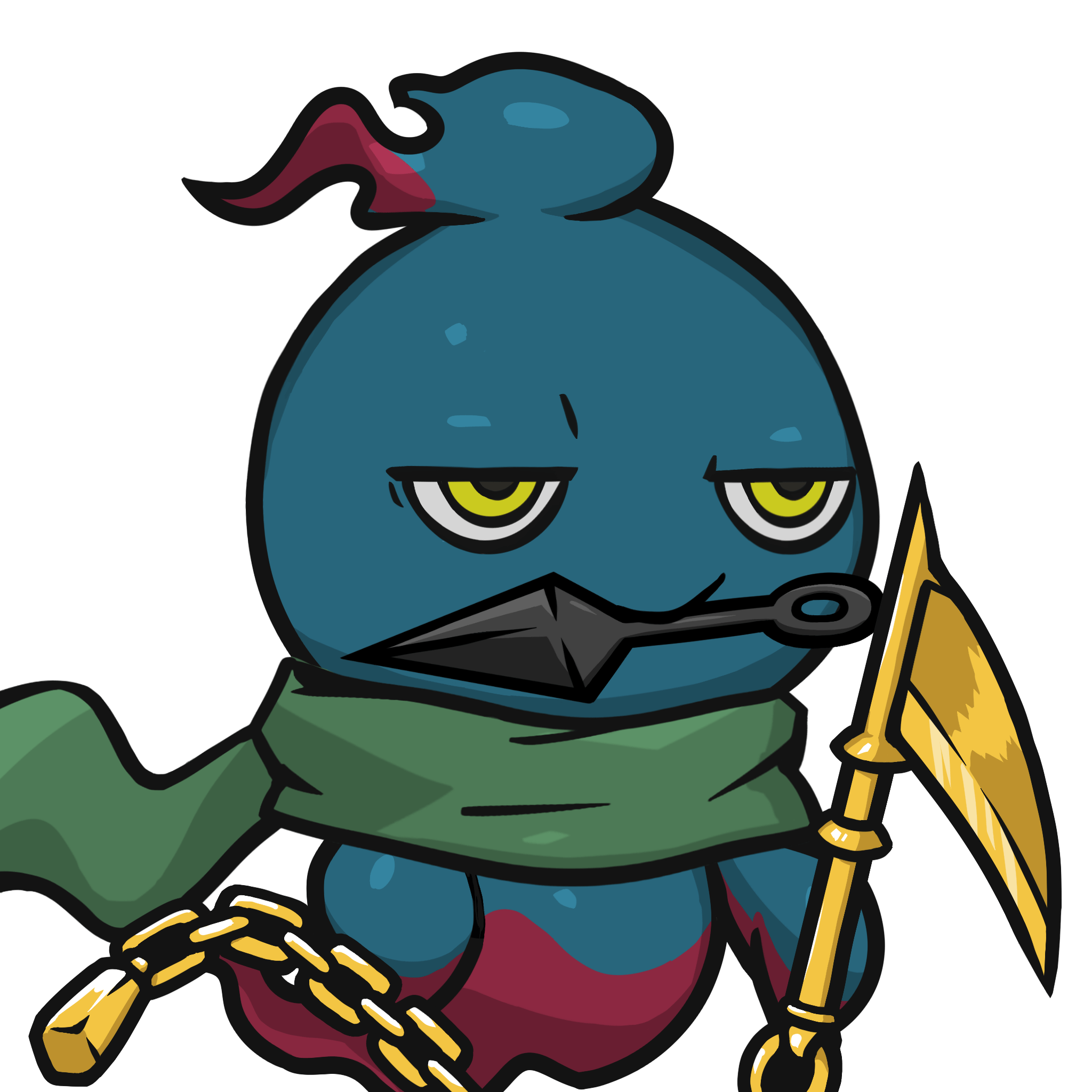 Mitama-Darkblue(kunai) #20408