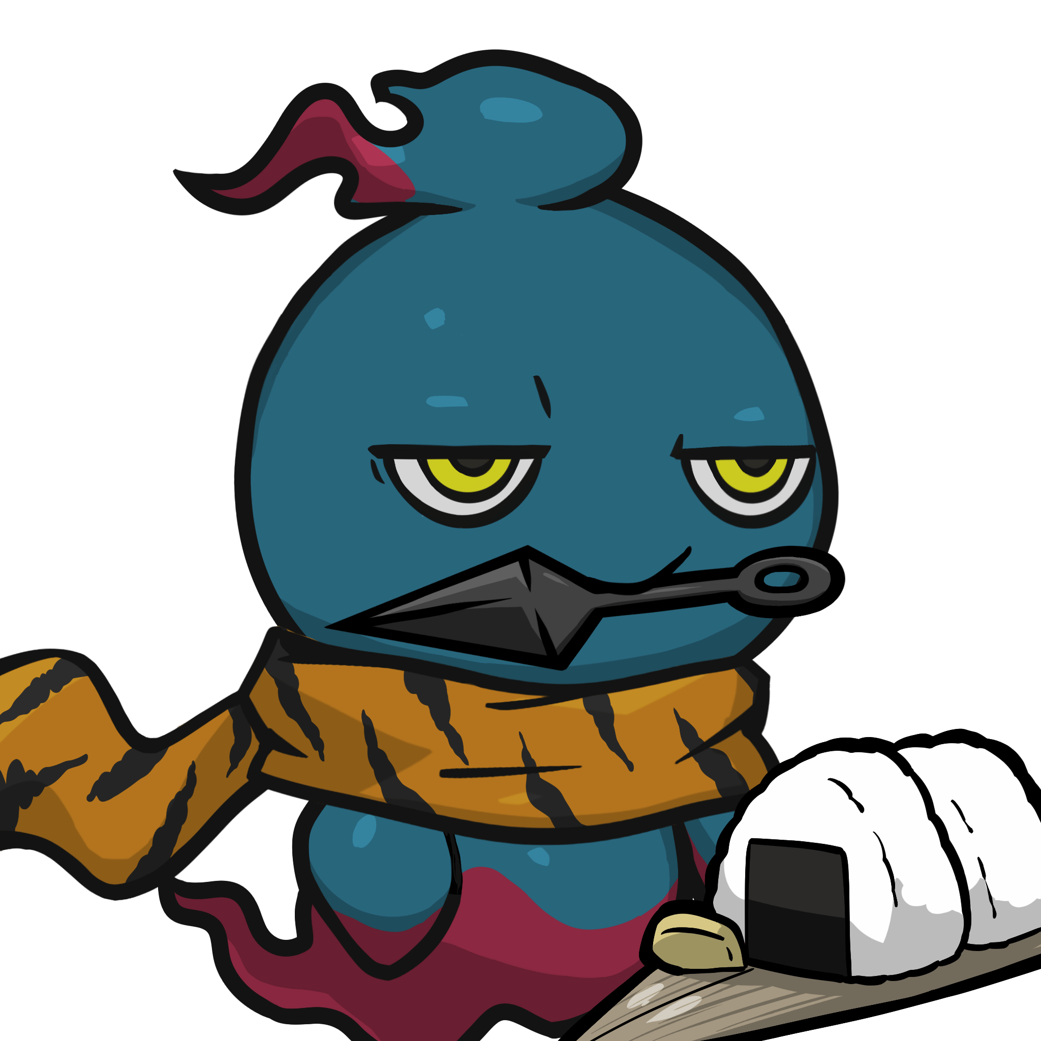 Mitama-Darkblue(kunai) #02041