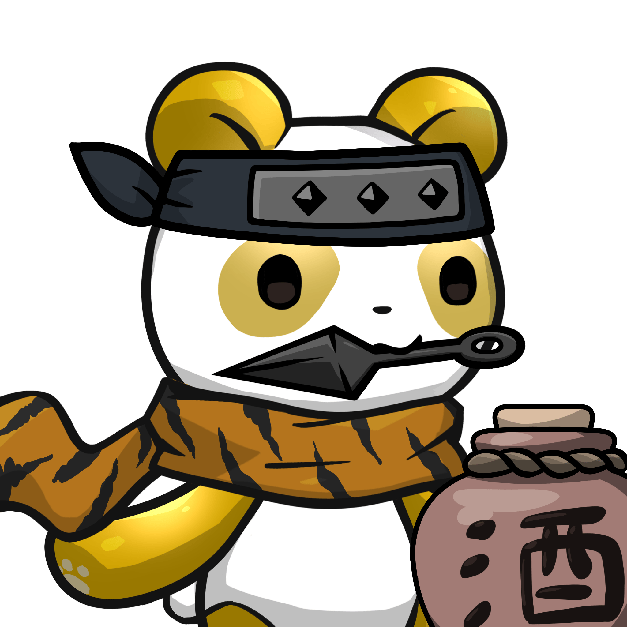 Leelee-Gold01(kunai) #20652
