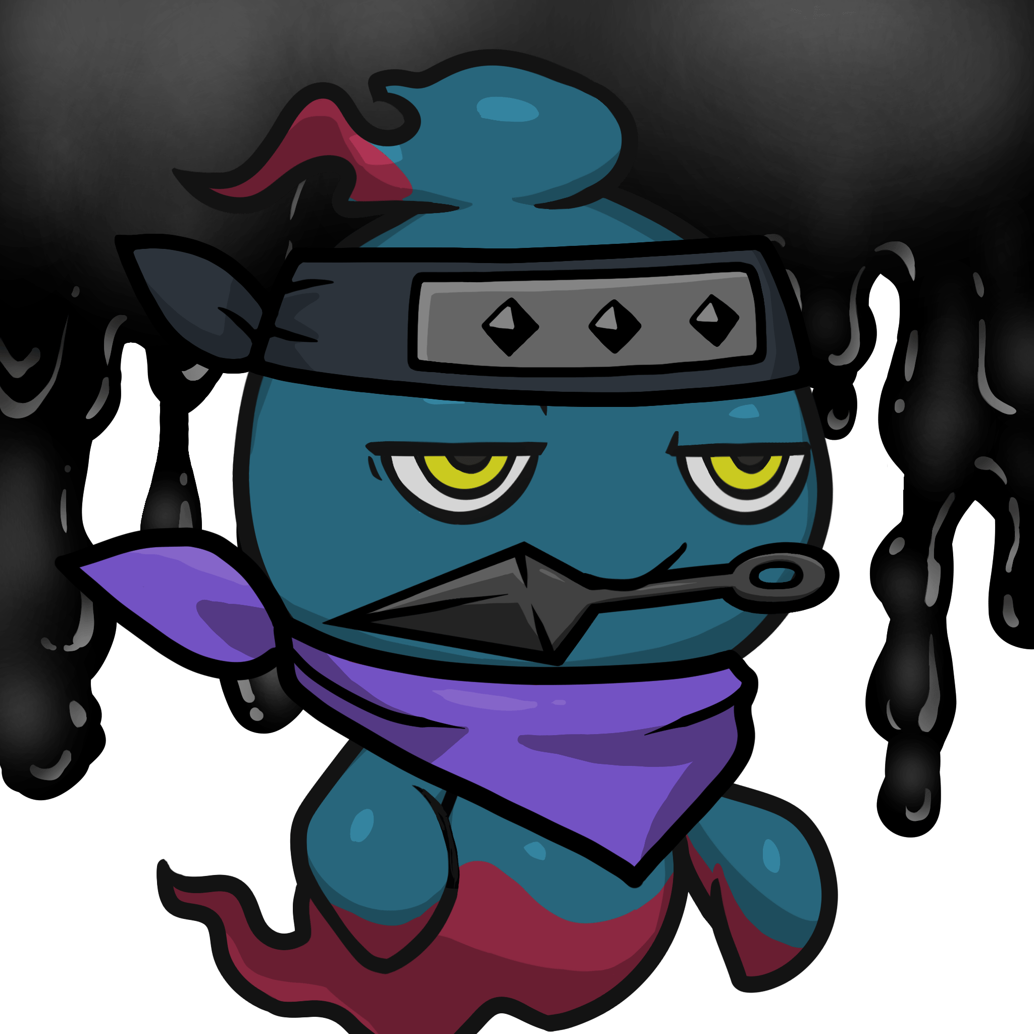 Mitama-Darkblue(kunai) #20734