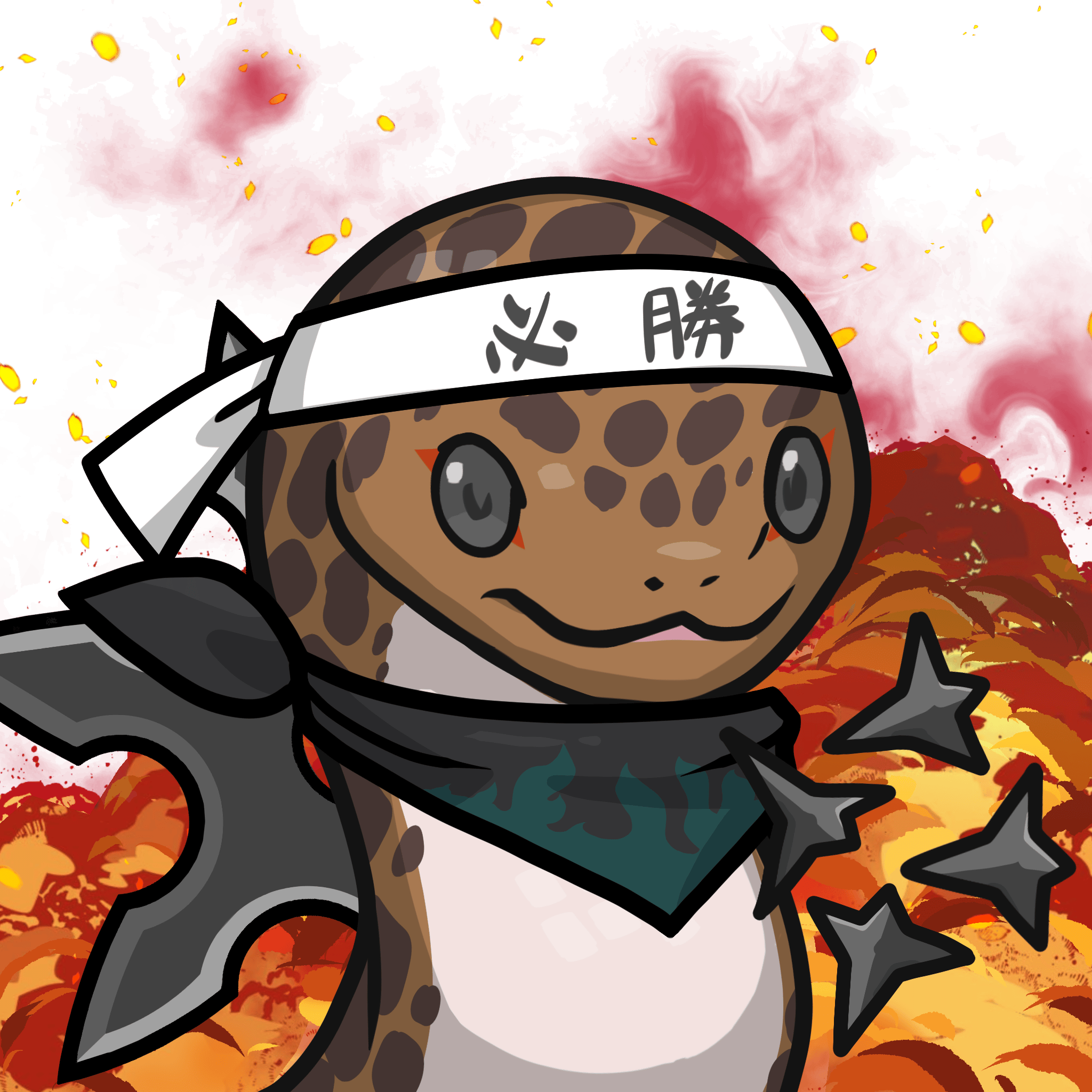 Orochi-Leopard lizard02 #02083