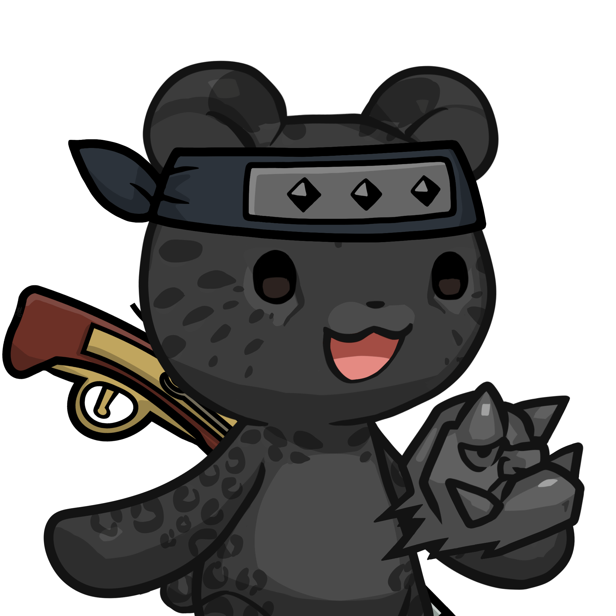 Leelee-Black leopard #20897