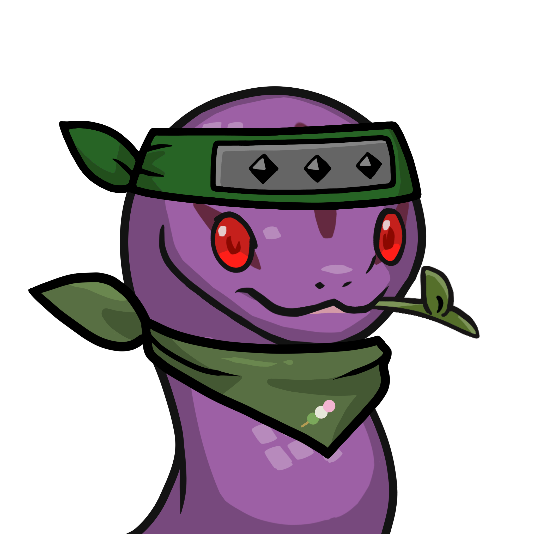Orochi-Purple(leaf) #20956