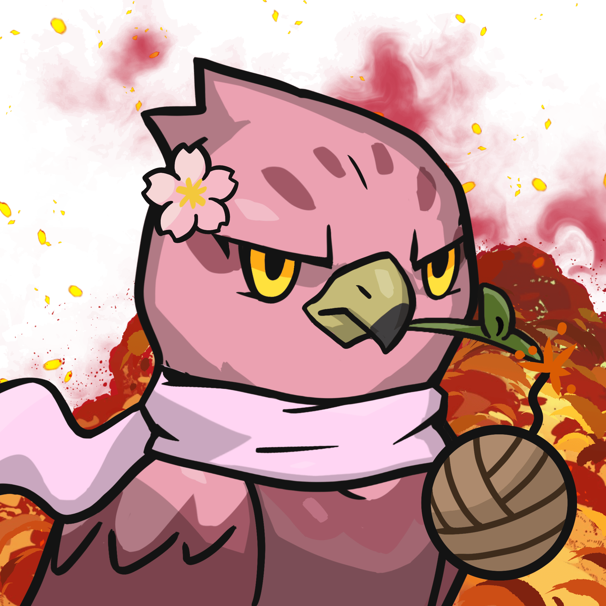 Narukami-Pink(leaf) #21049