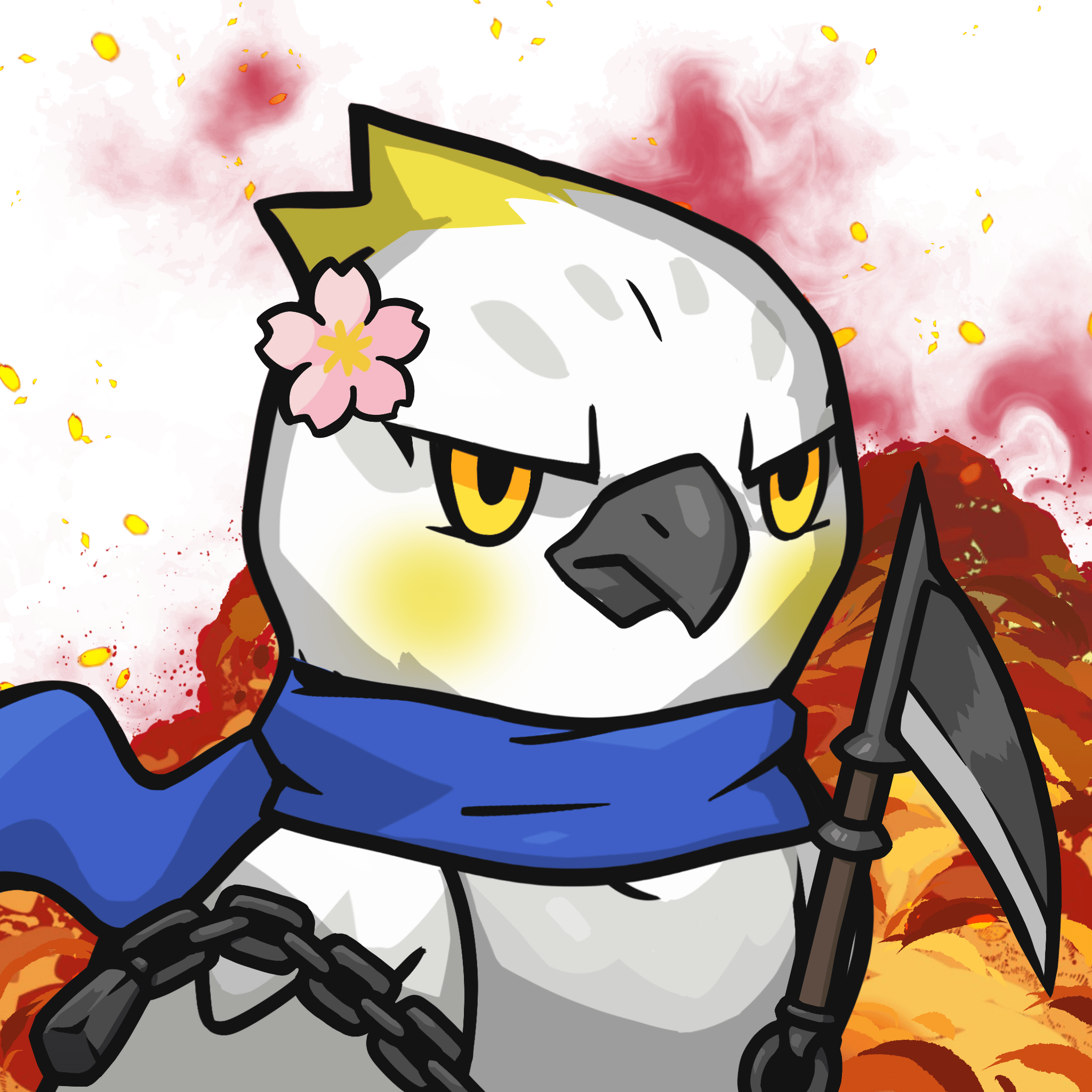 Narukami-Yellow-crested cockatoo #02106