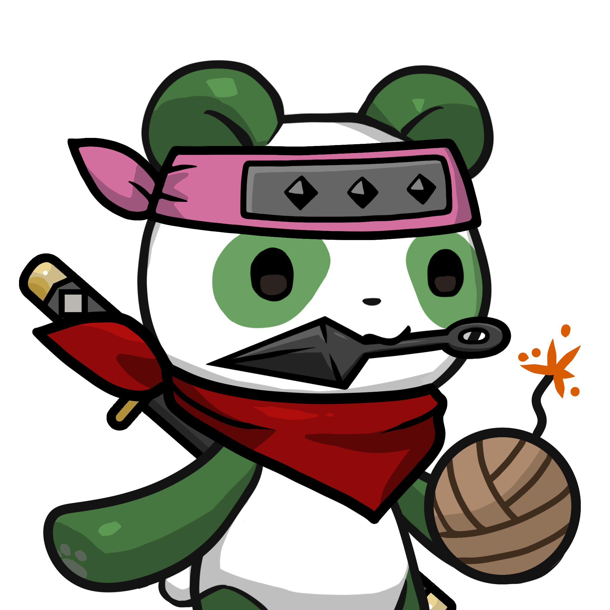 Leelee-Green(kunai) #21128