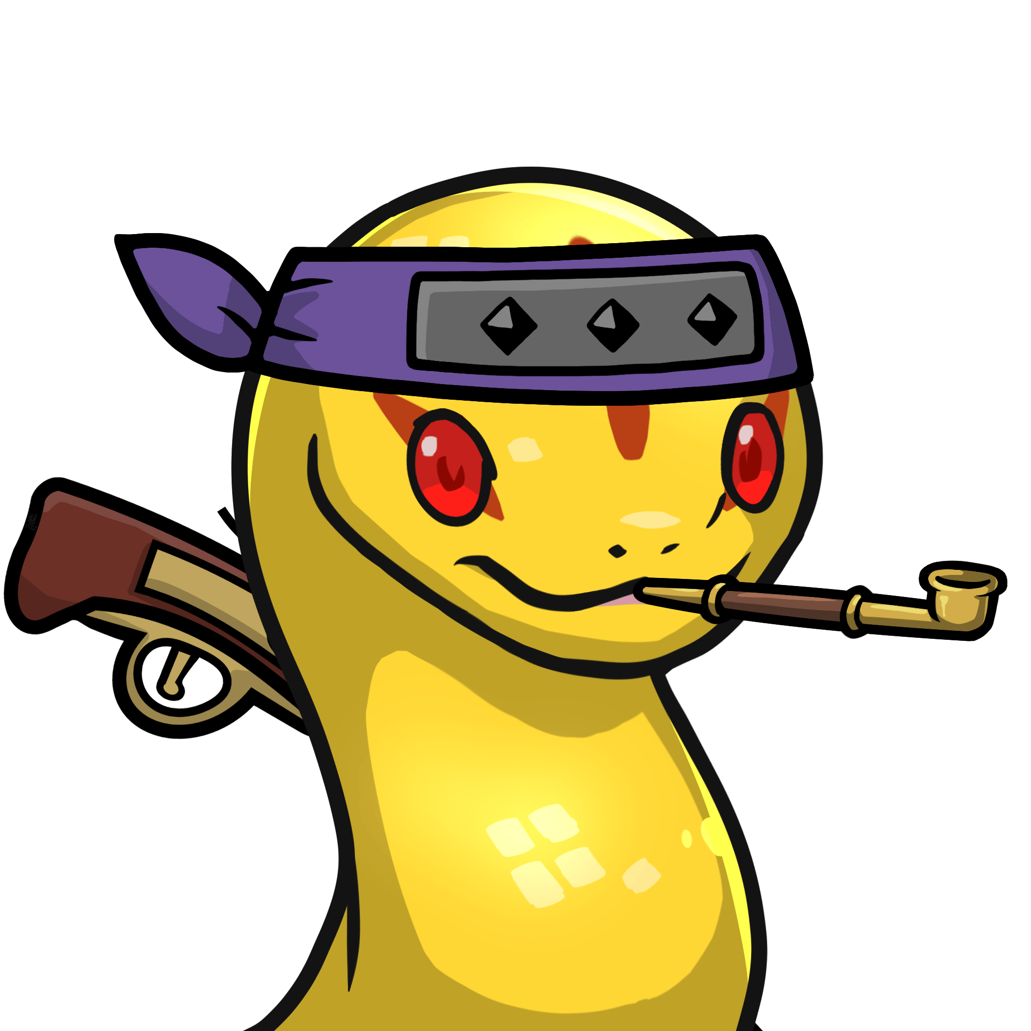 Orochi-Gold(pipe) #21144