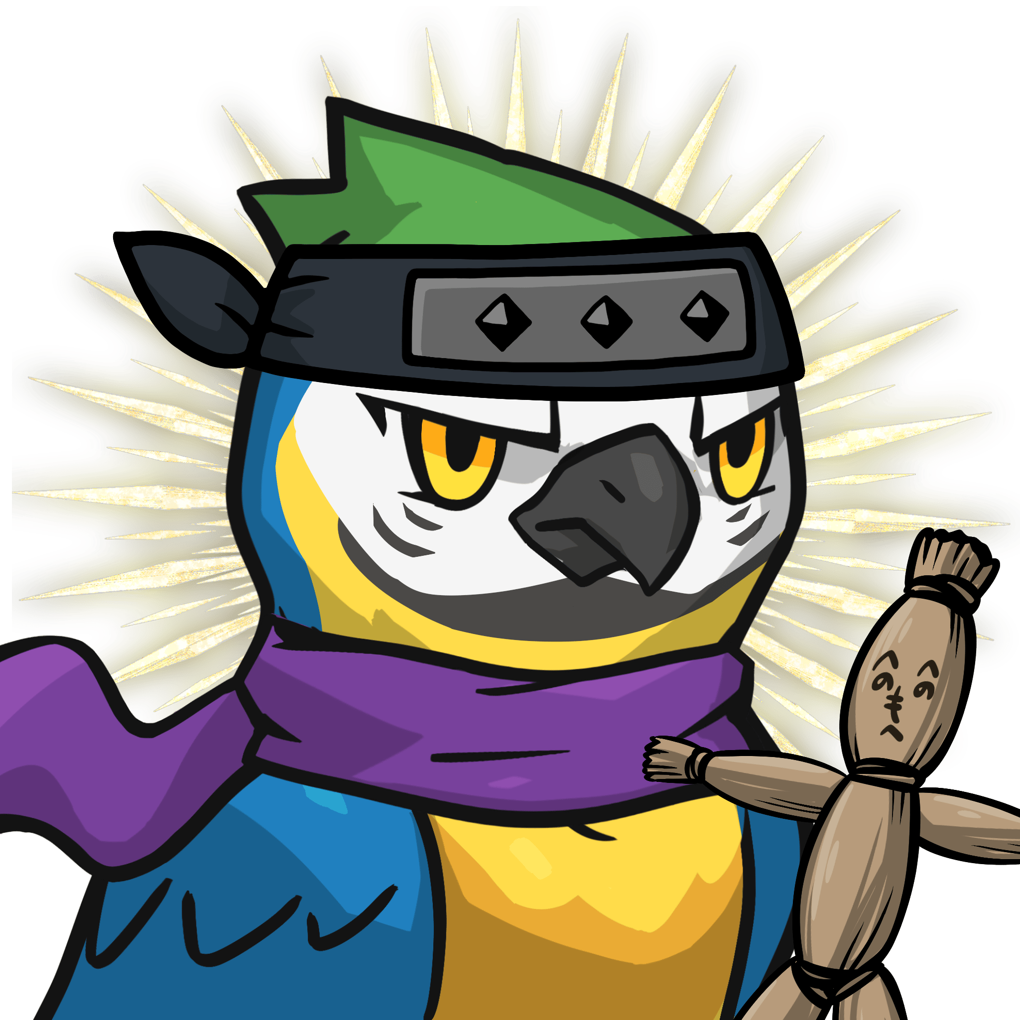 Narukami-Blue-and-white macaw #21214