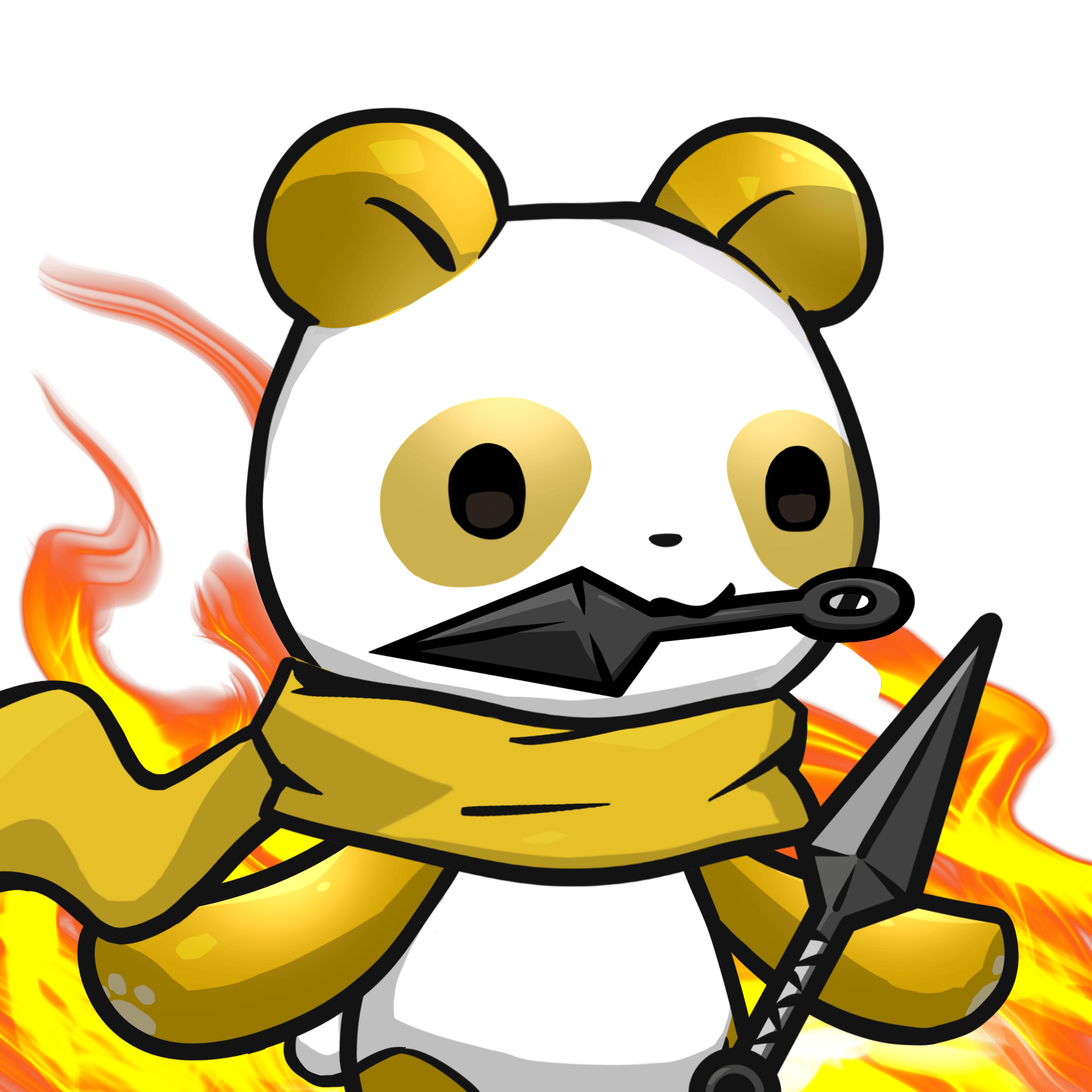 Leelee-Gold01(kunai) #21317
