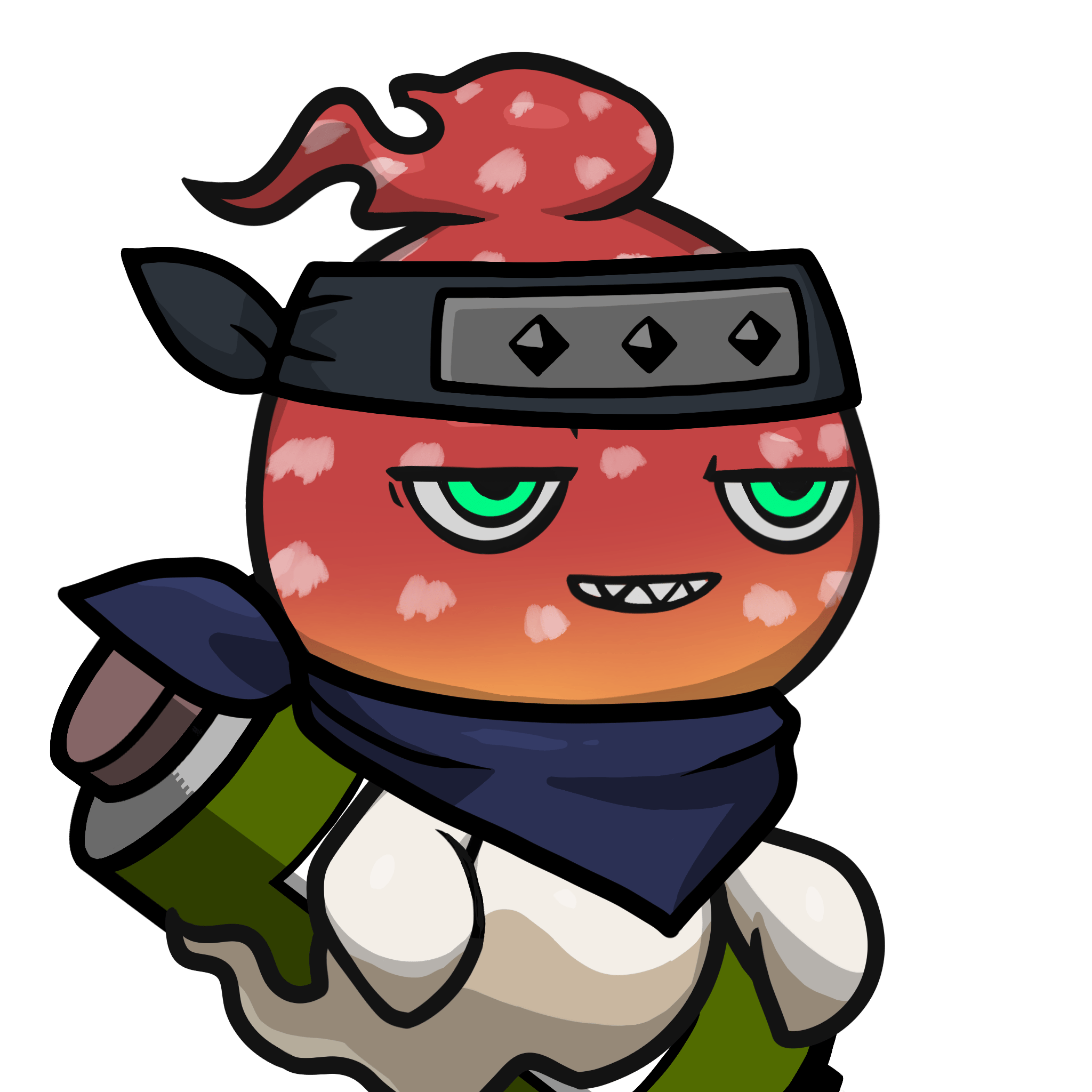 Mitama-Red Mushroom #21343