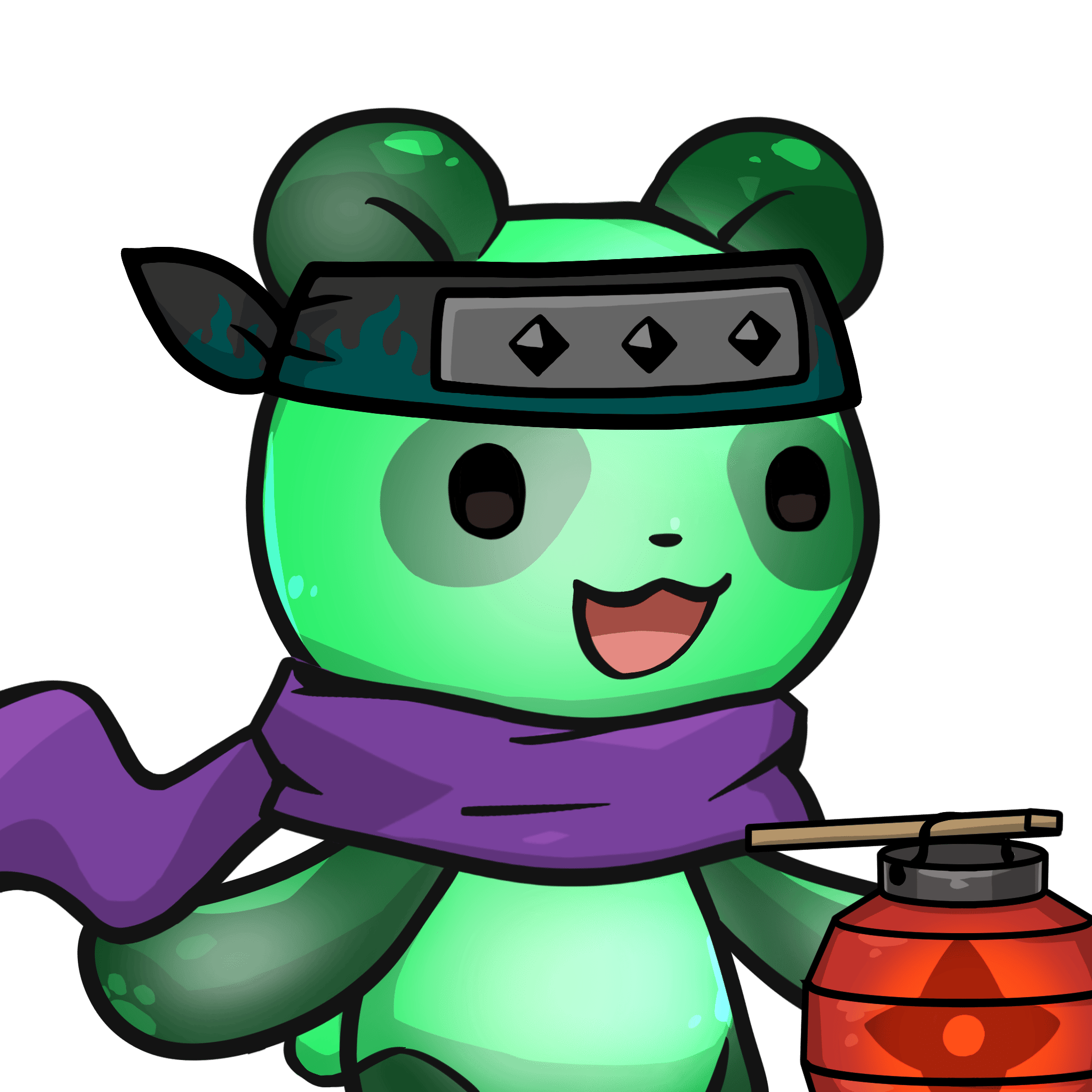 Leelee-Gummypanda-melon #21346