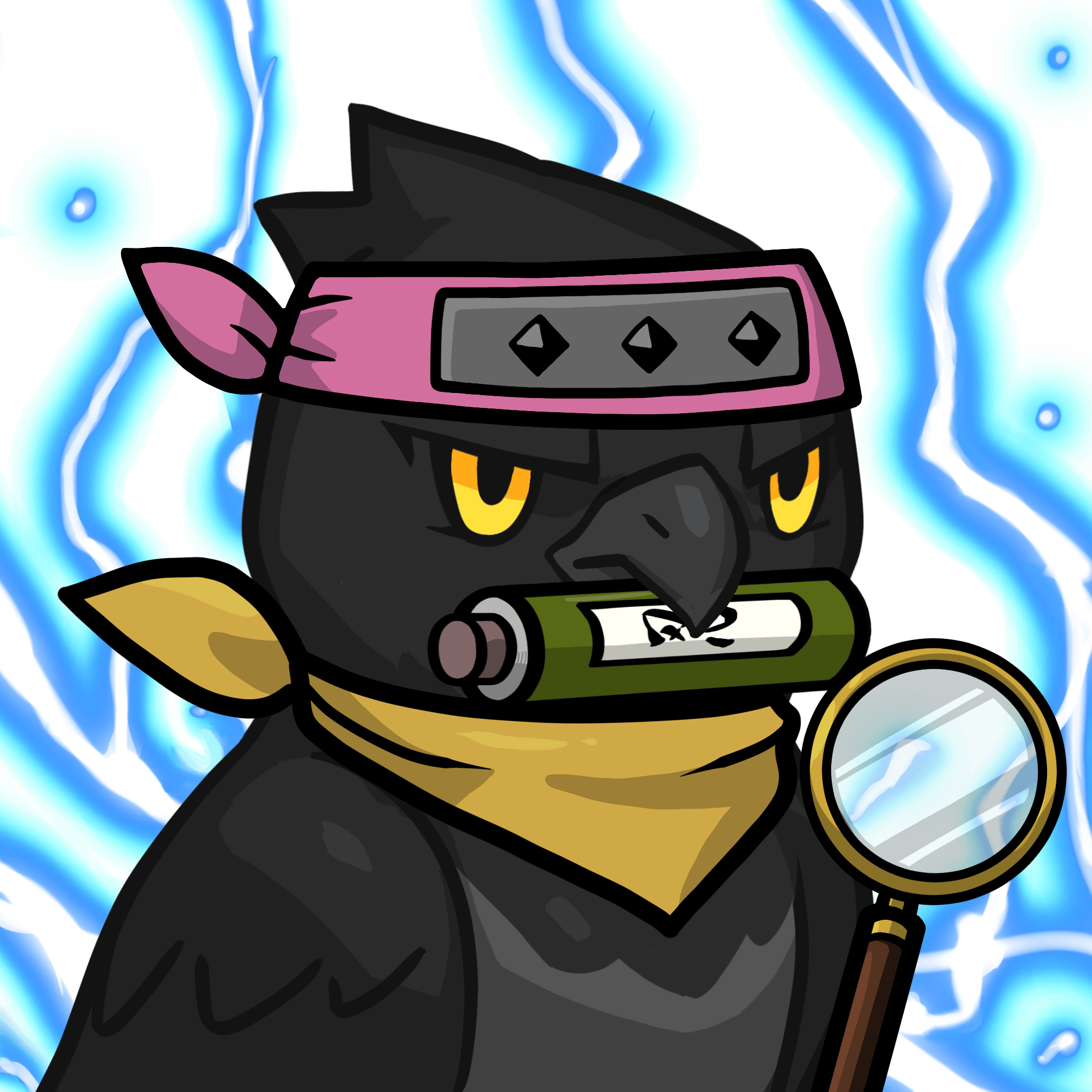Narukami-Crow(scroll) #02139