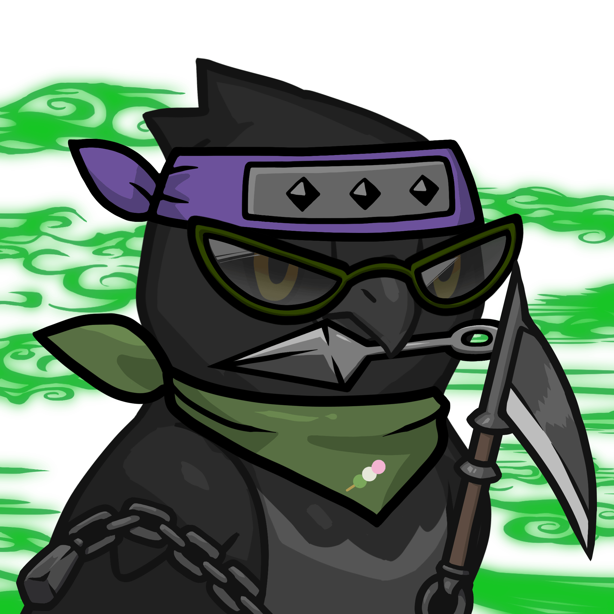 Narukami-Crow(kunai) #21763