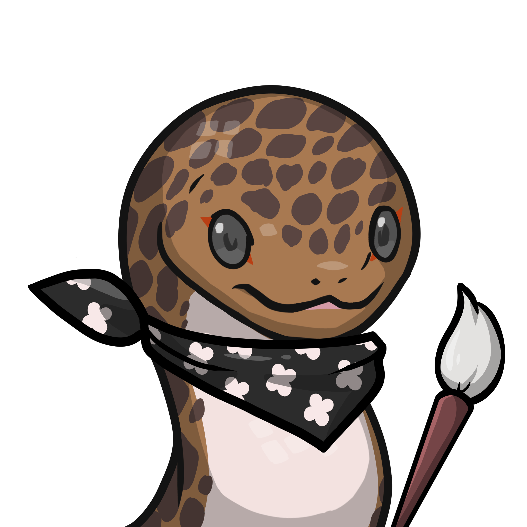 Orochi-Leopard lizard02 #02180