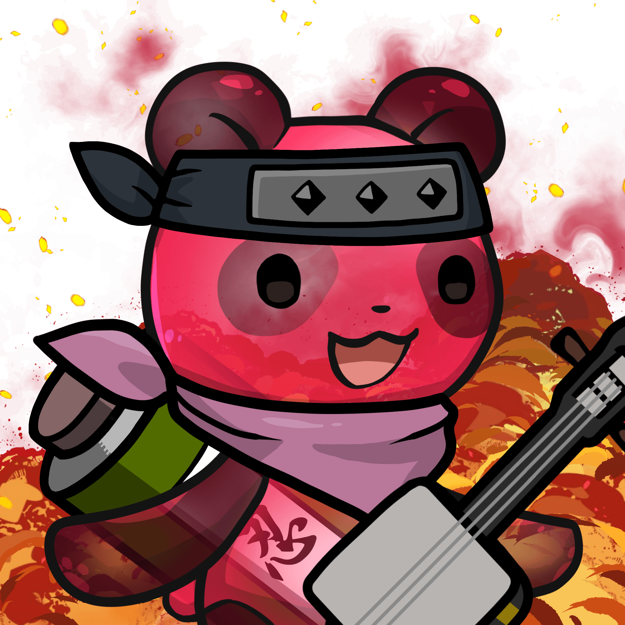 Leelee-Gummypanda-strawberry #21802