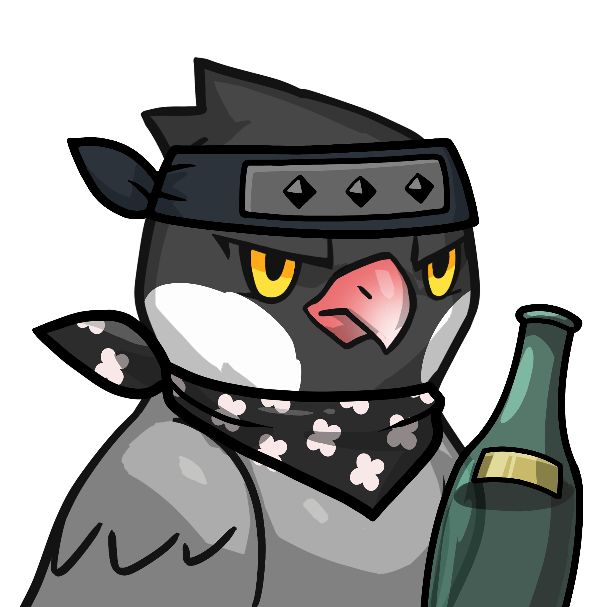 Narukami-Java sparrow #02184