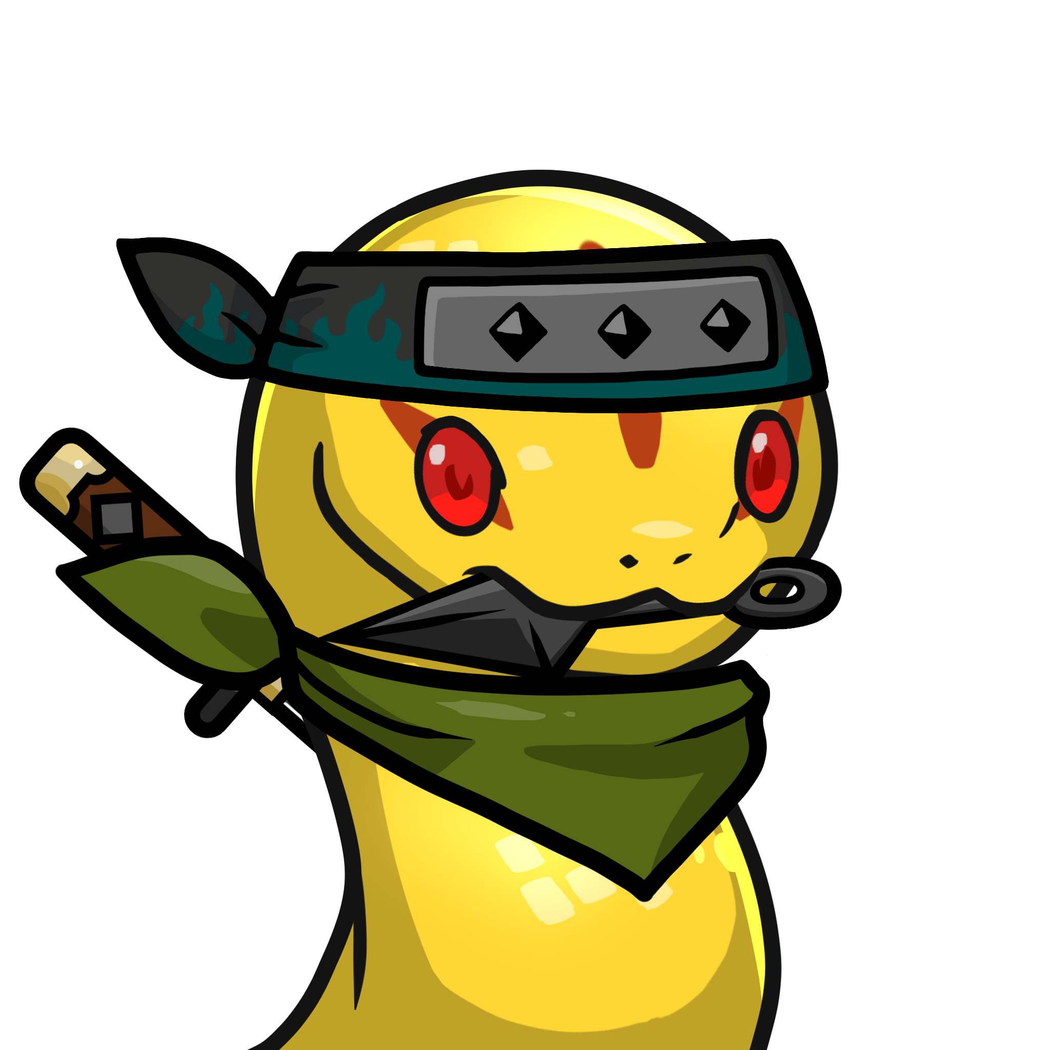 Orochi-Gold(kunai) #21950