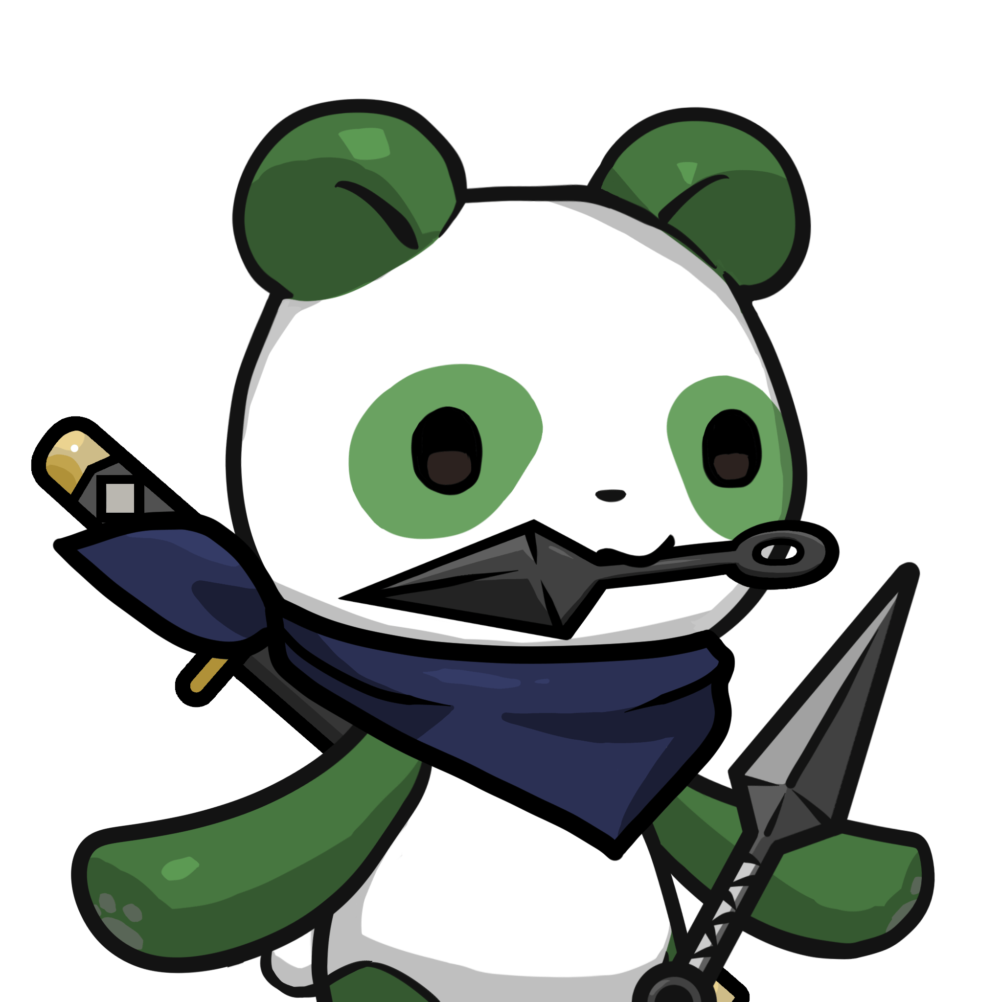 Leelee-Green(kunai) #22016
