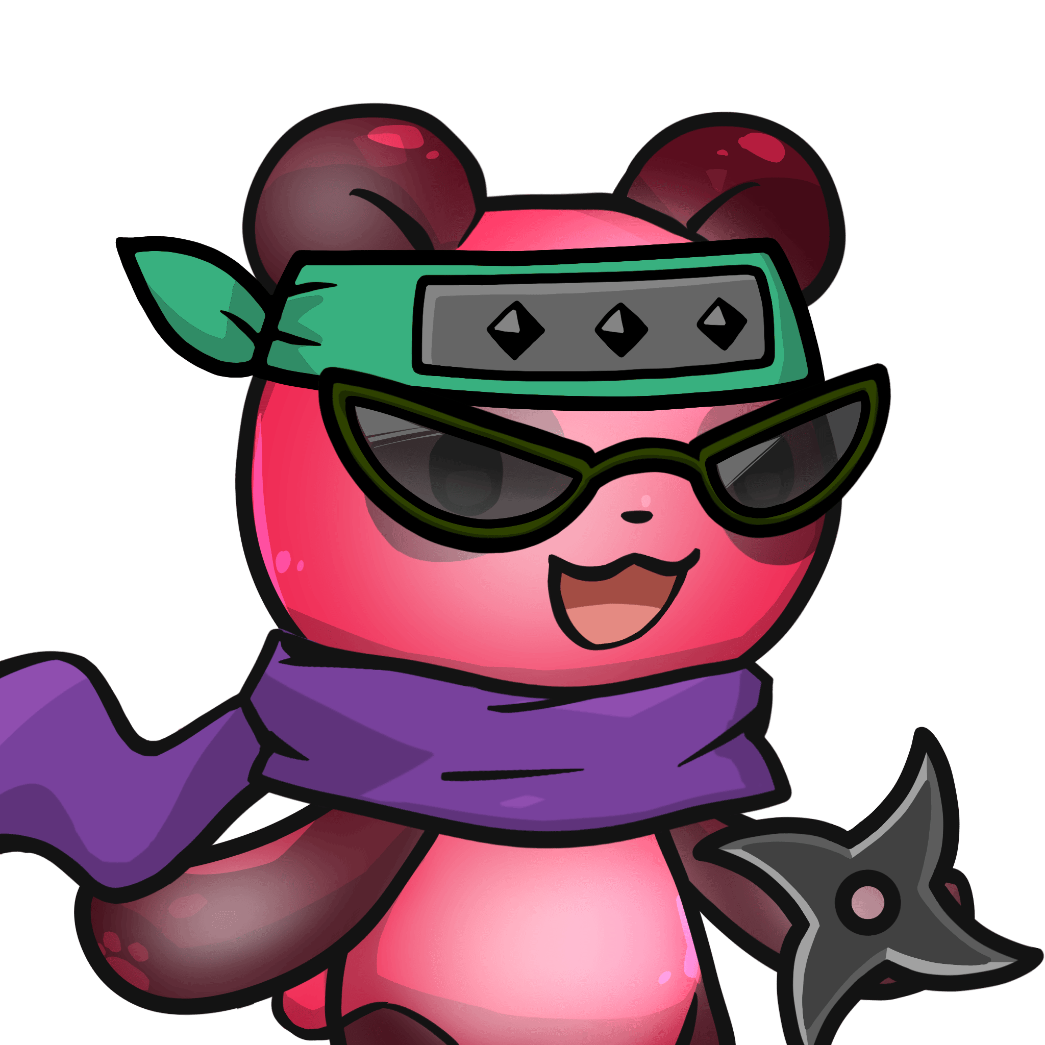 Leelee-Gummypanda-strawberry #22093