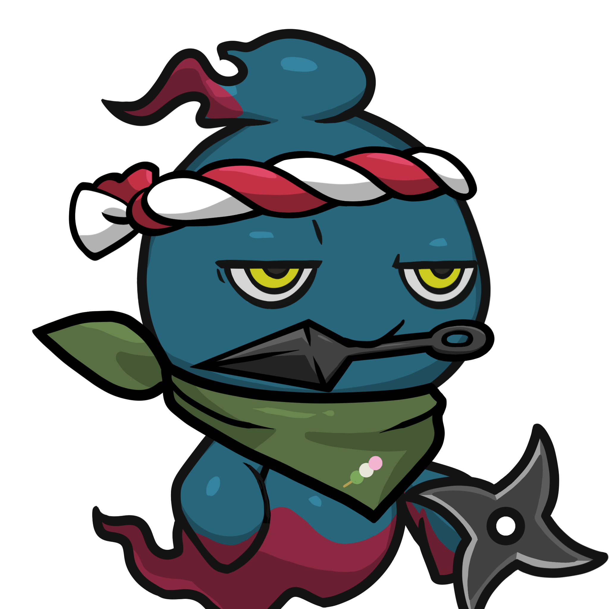 Mitama-Darkblue(kunai) #22117