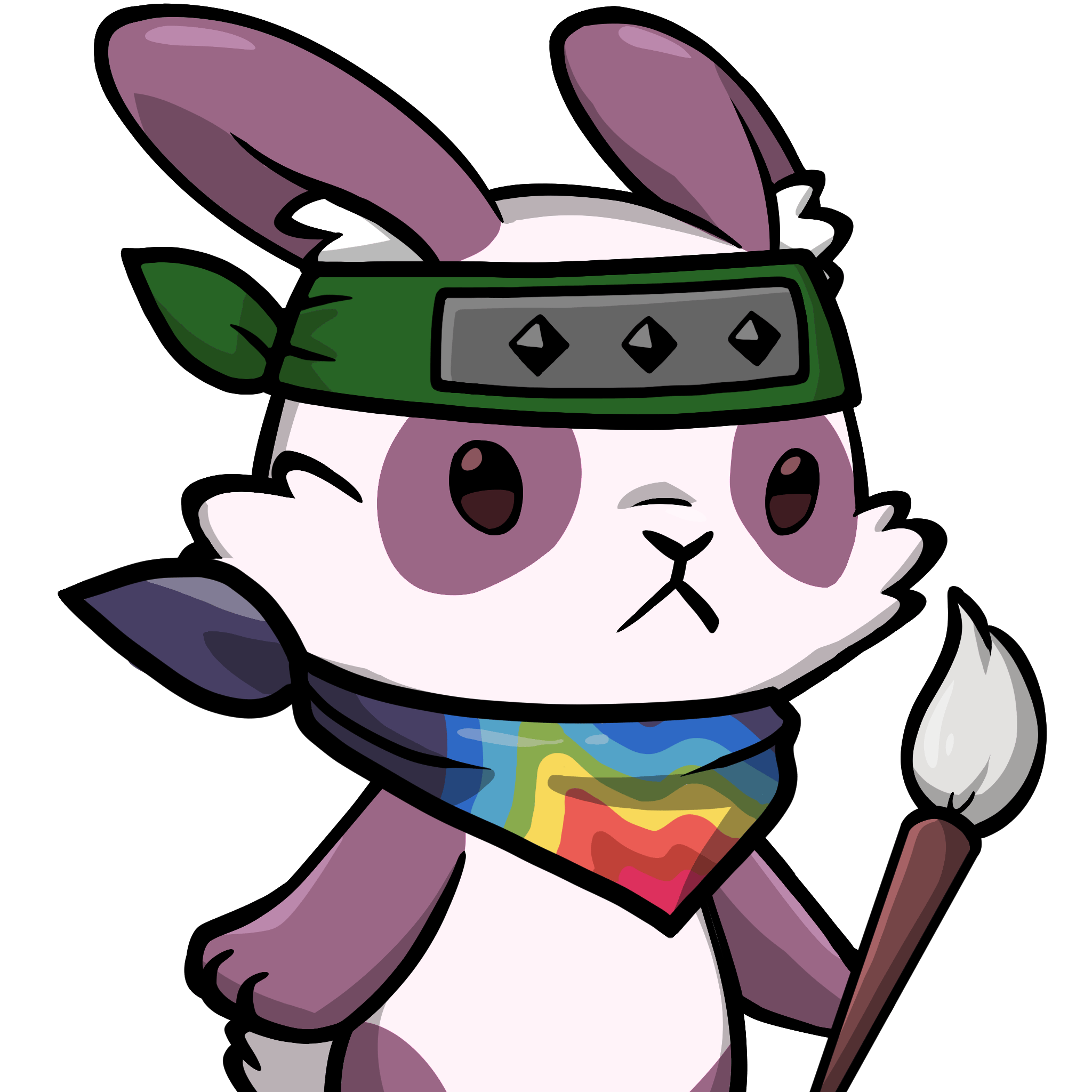 Luna-Pink panda #22457