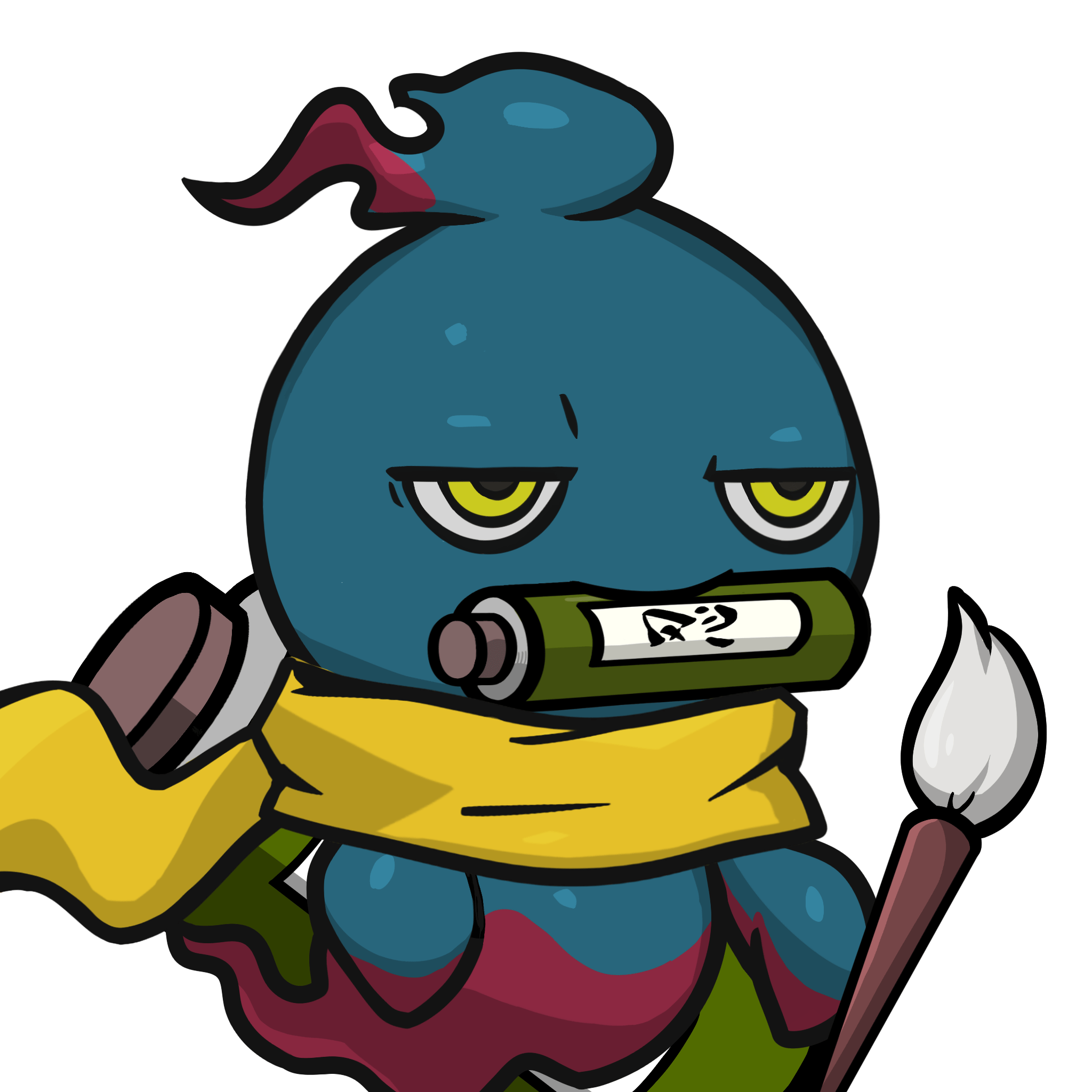 Mitama-Darkblue(scroll) #02255