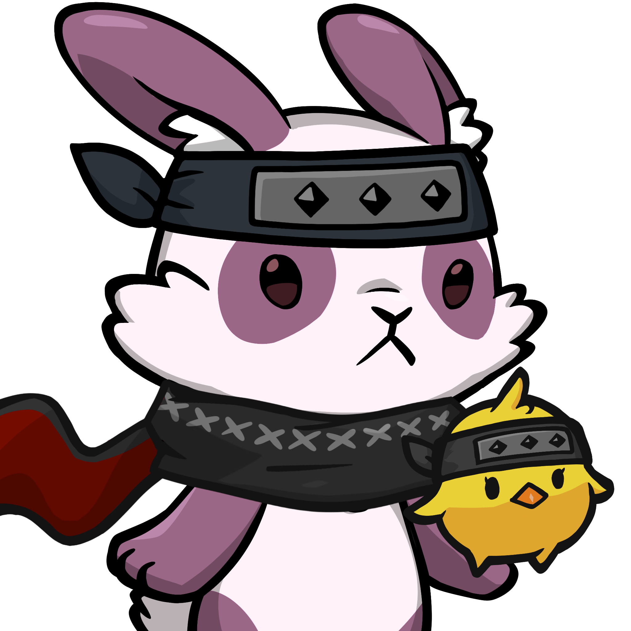 Luna-Pink panda #22687
