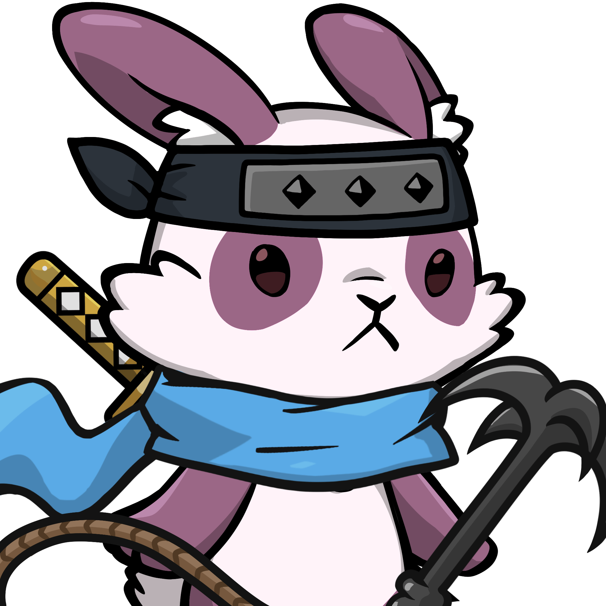 Luna-Pink panda #22897
