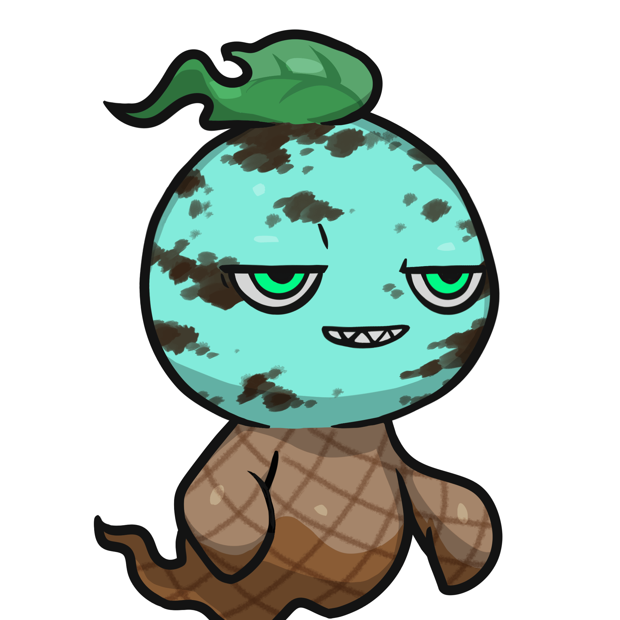 ［Locked］Mitama-Chocolate mint #00231