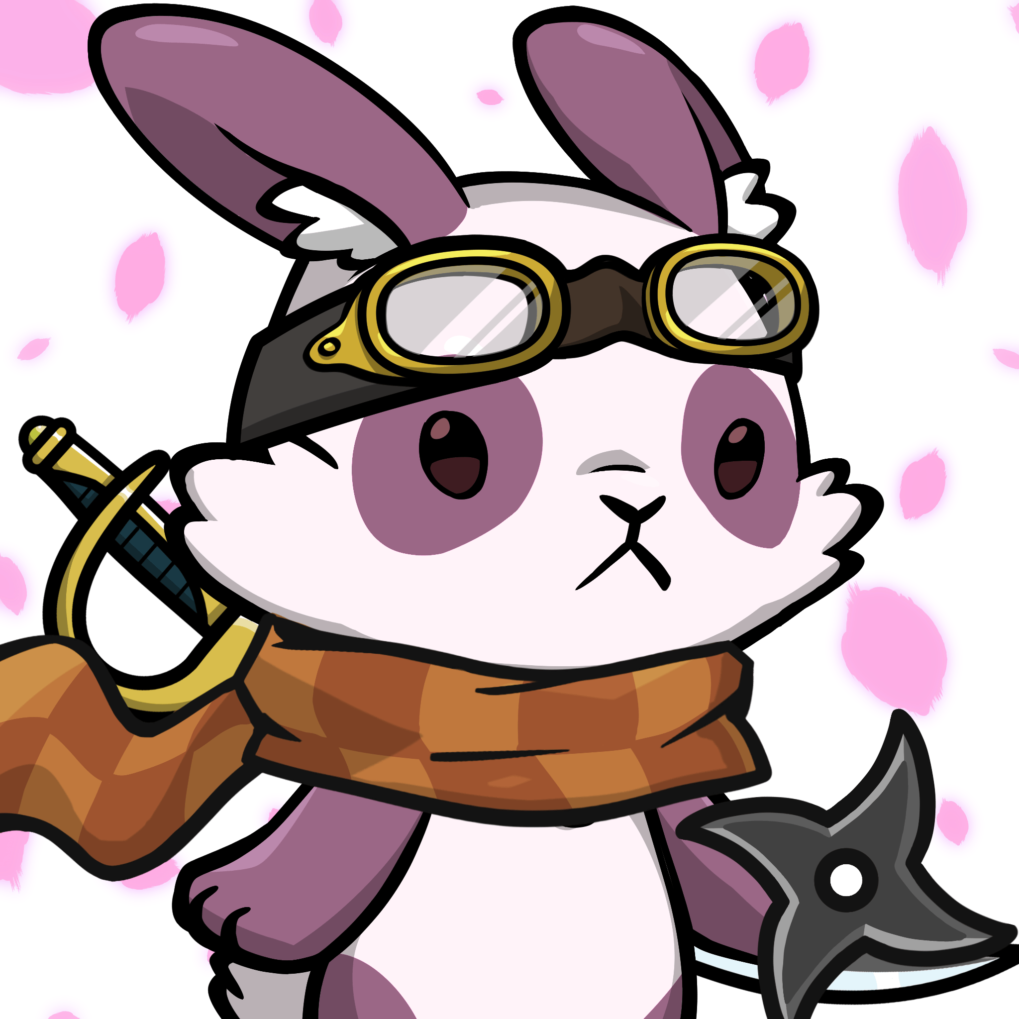 Luna-Pink panda #23108