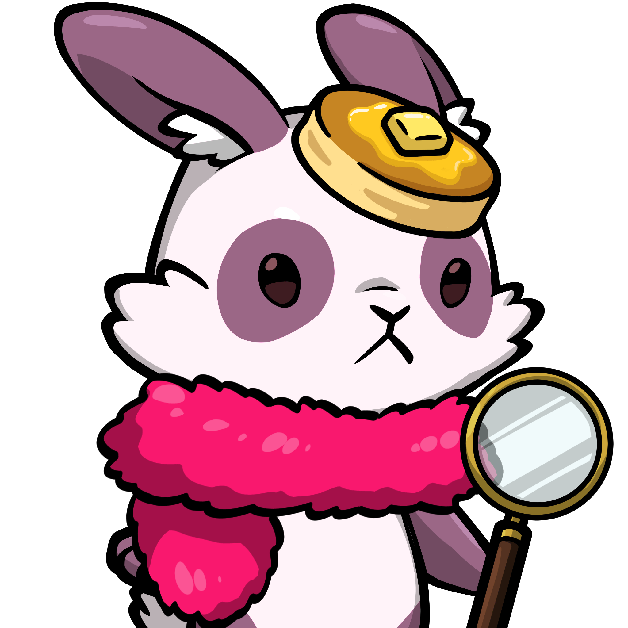 Luna-Pink panda #23425