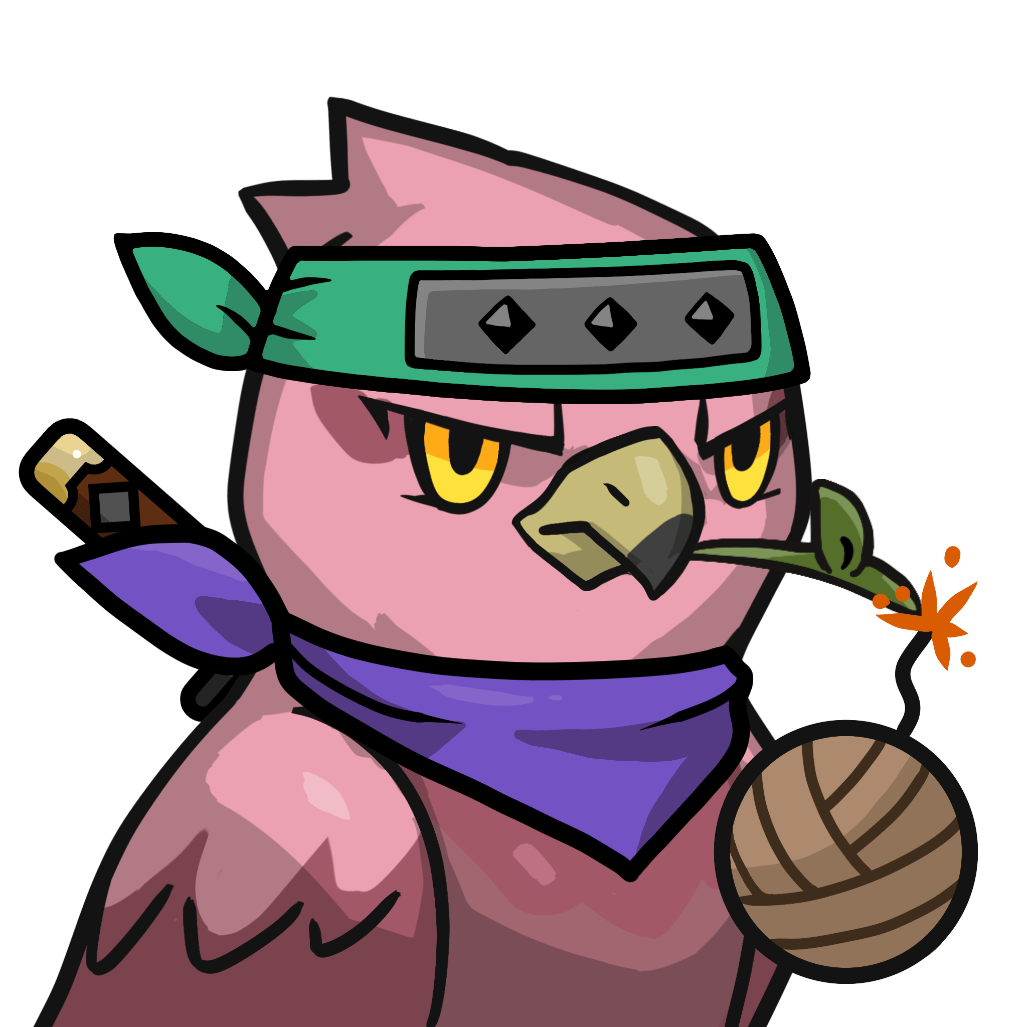 Narukami-Pink(leaf) #02352