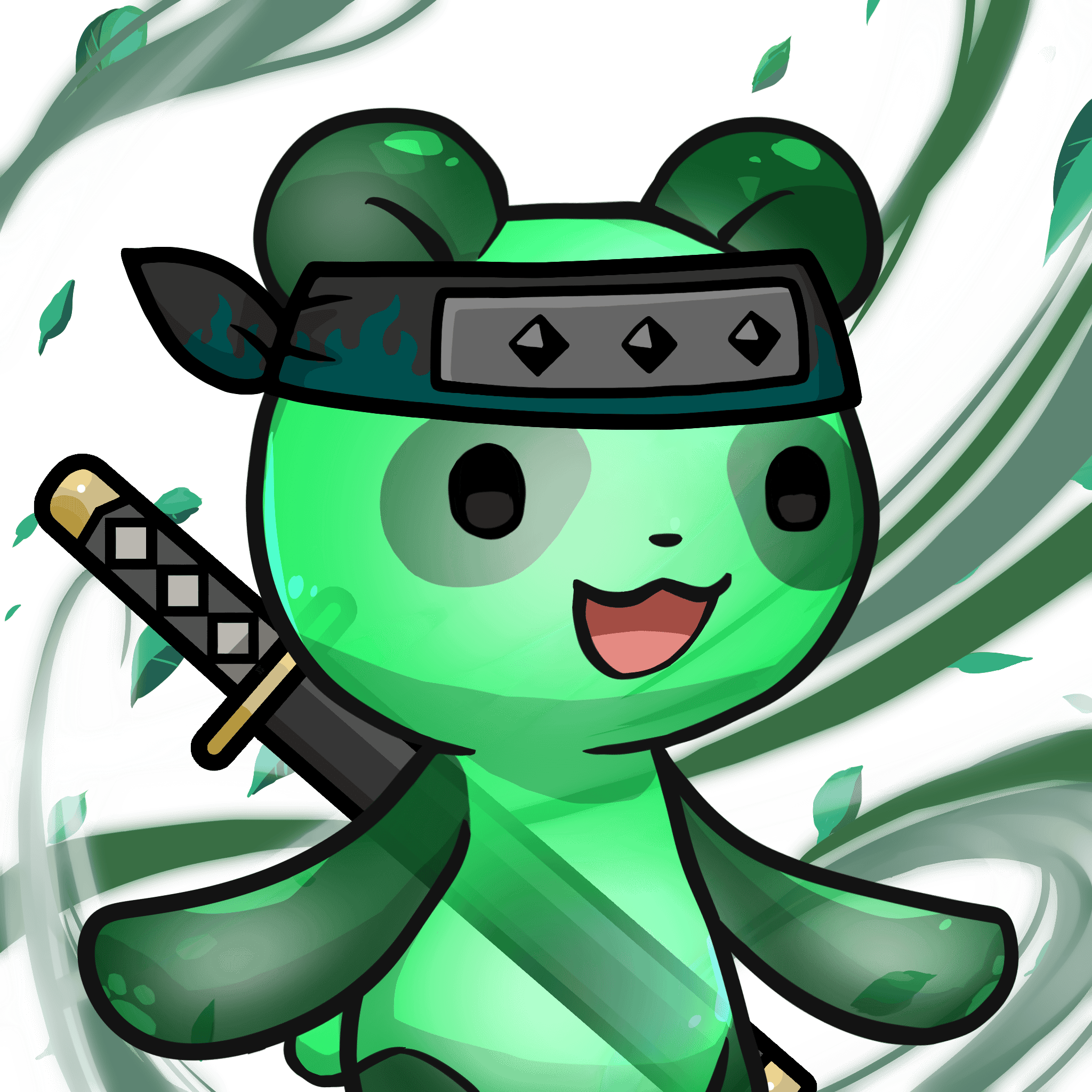 Leelee-Gummypanda-melon #02375