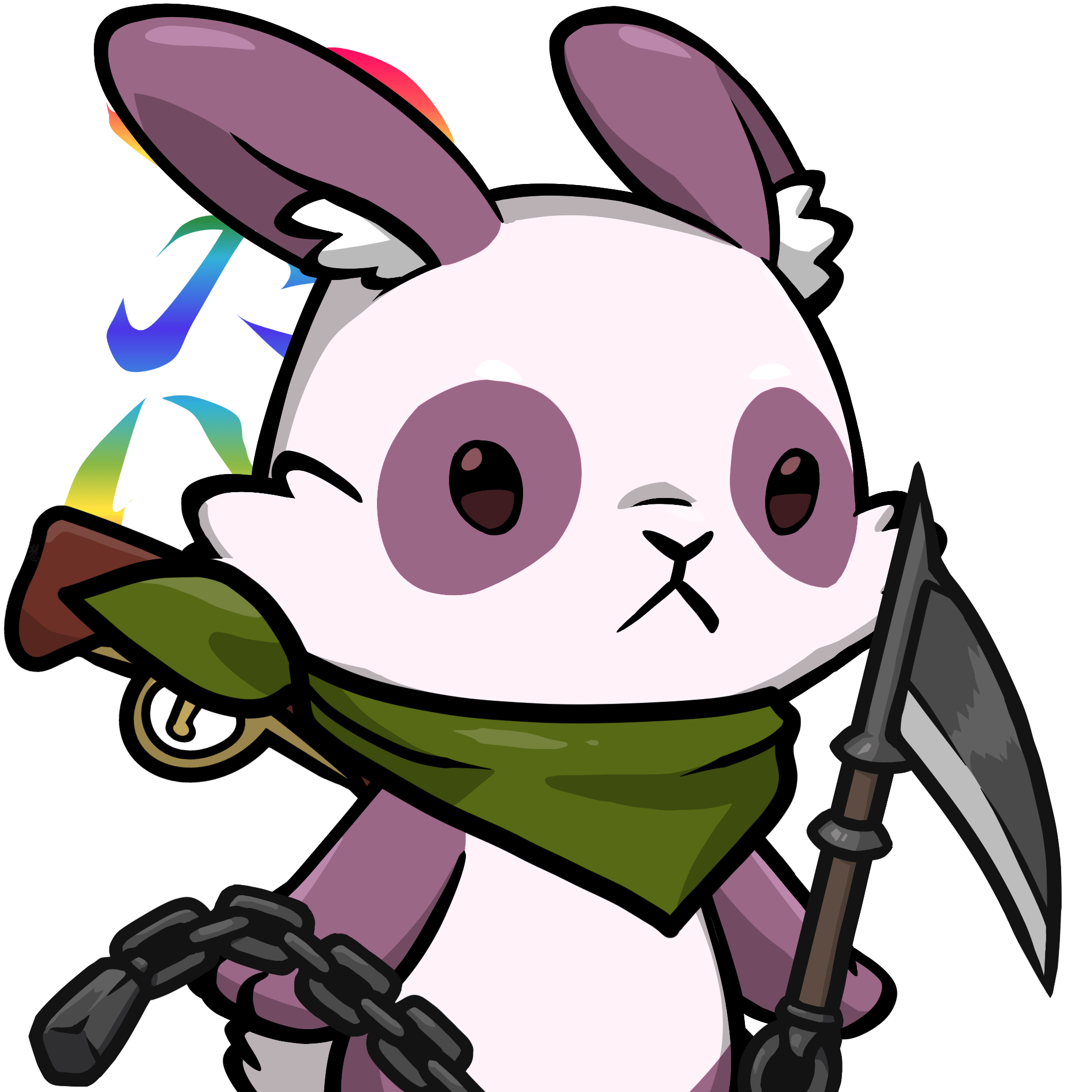 ［Locked］ Luna-Pink panda #23793