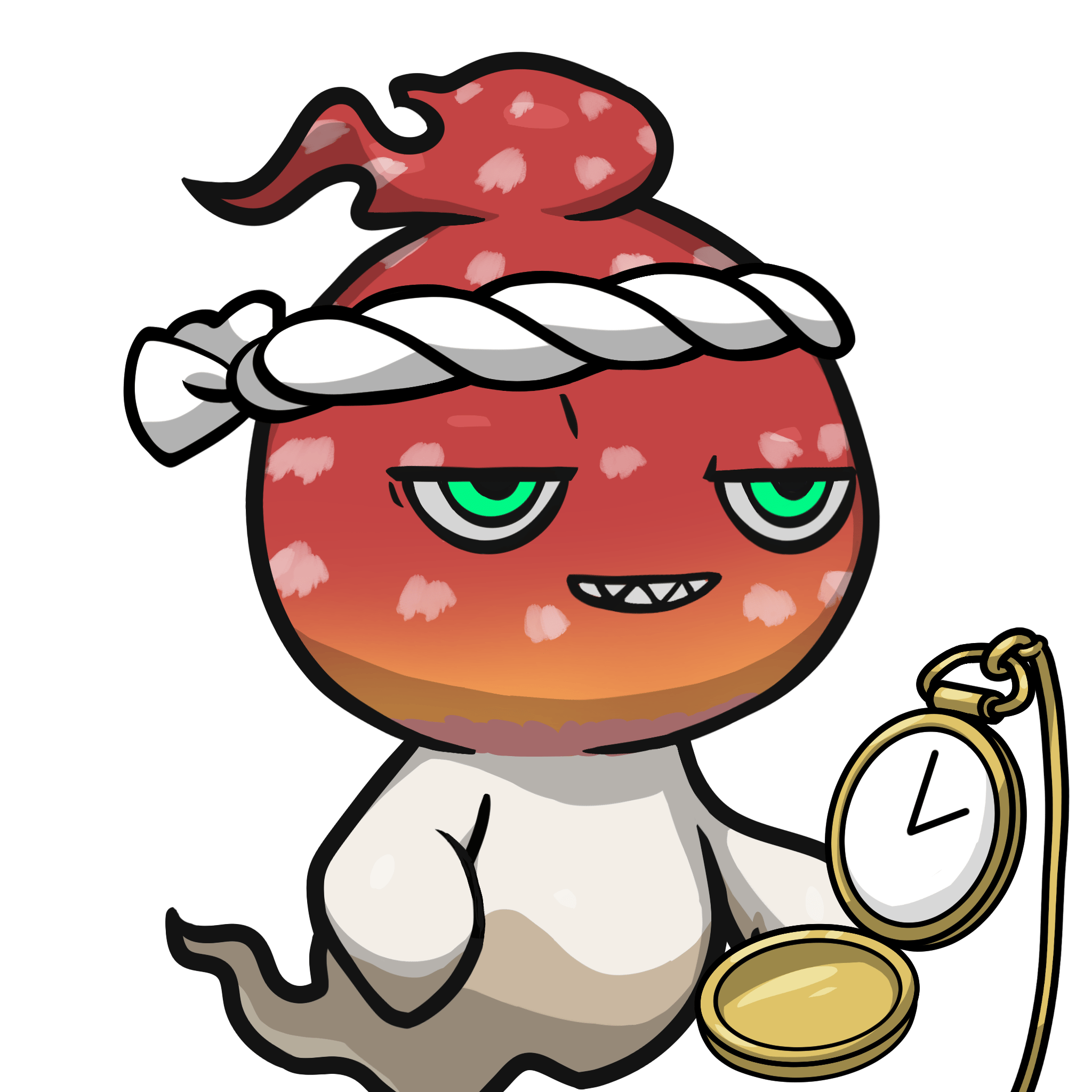 Mitama-Red Mushroom #02420