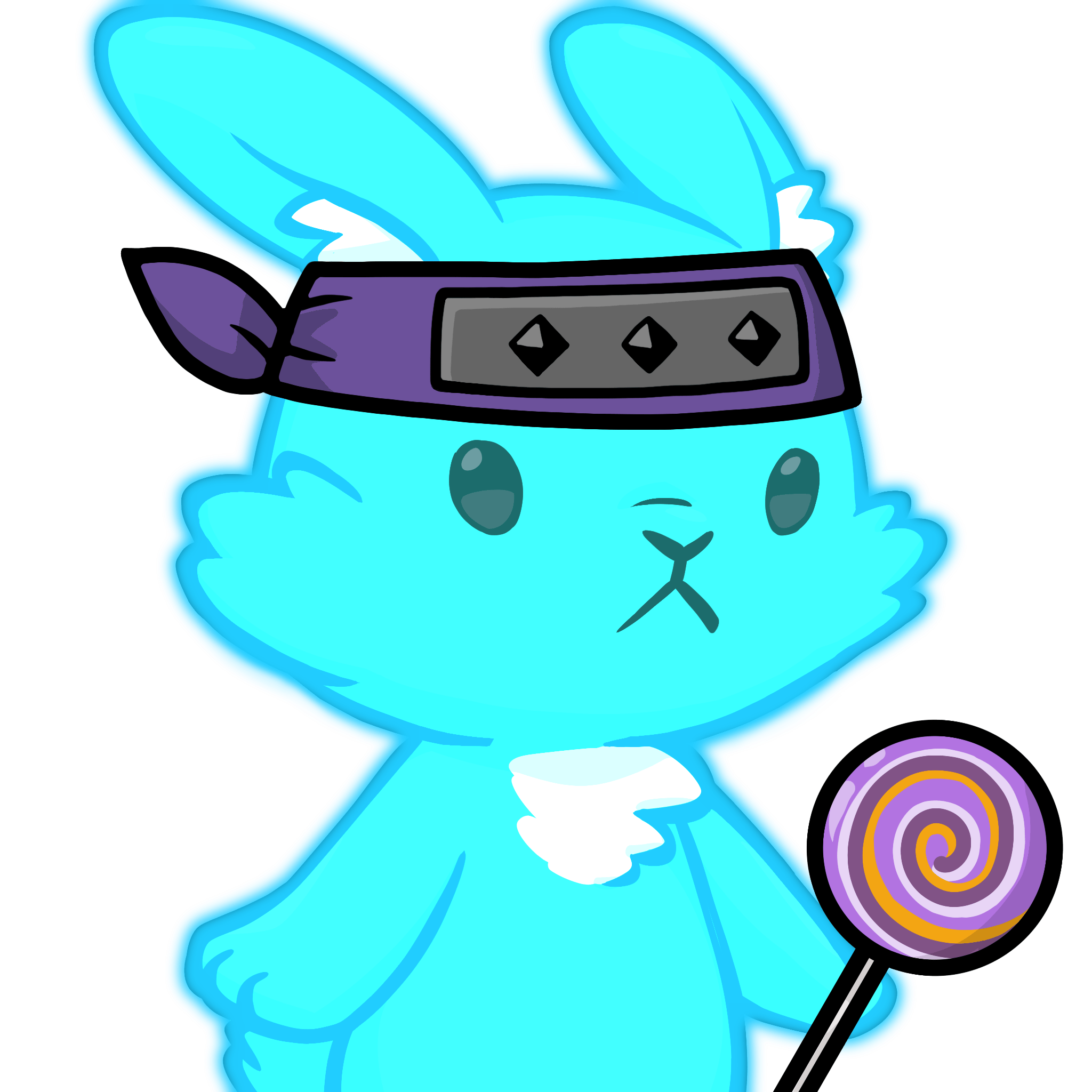 Luna-Neon blue #24247