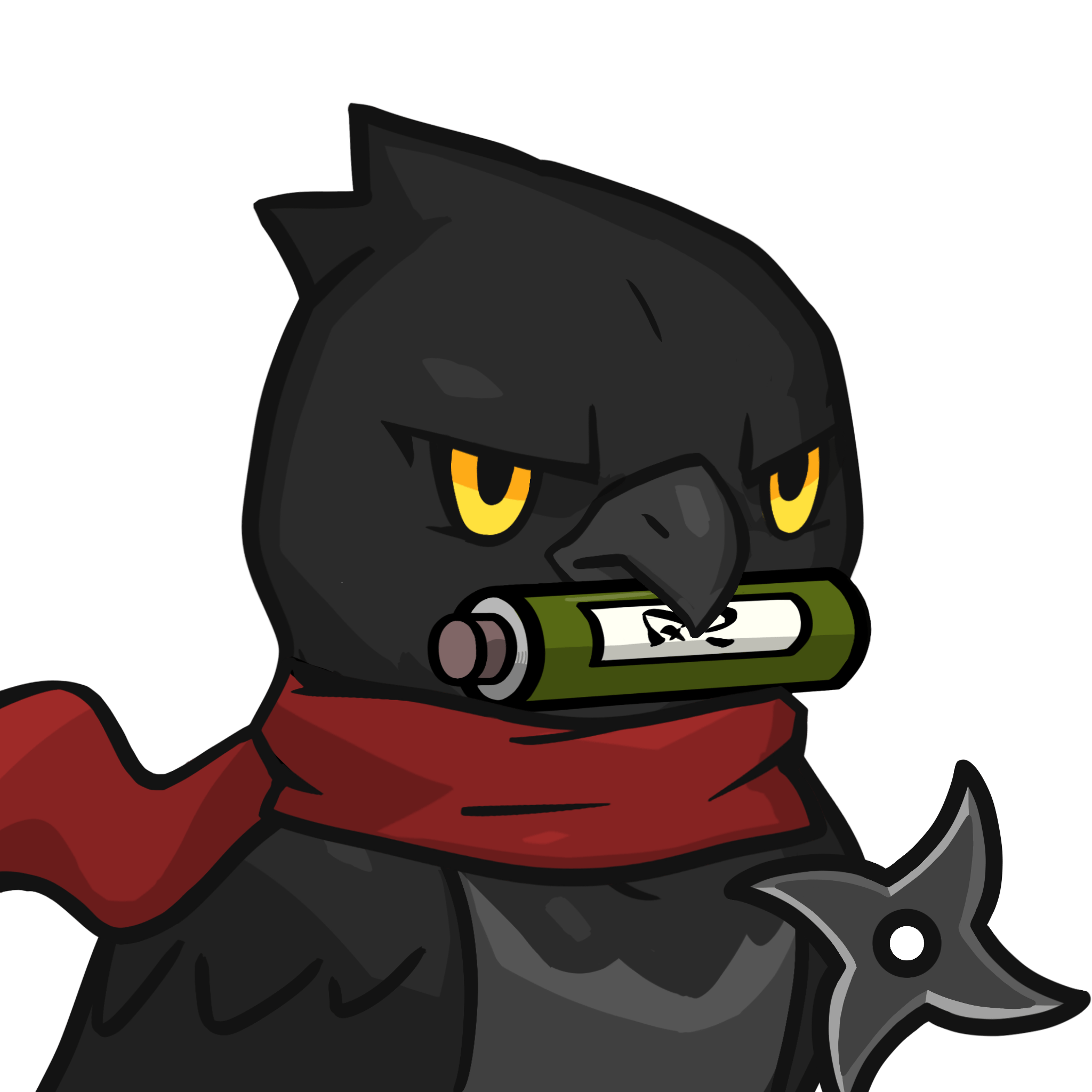 Narukami-Crow(scroll) #02426
