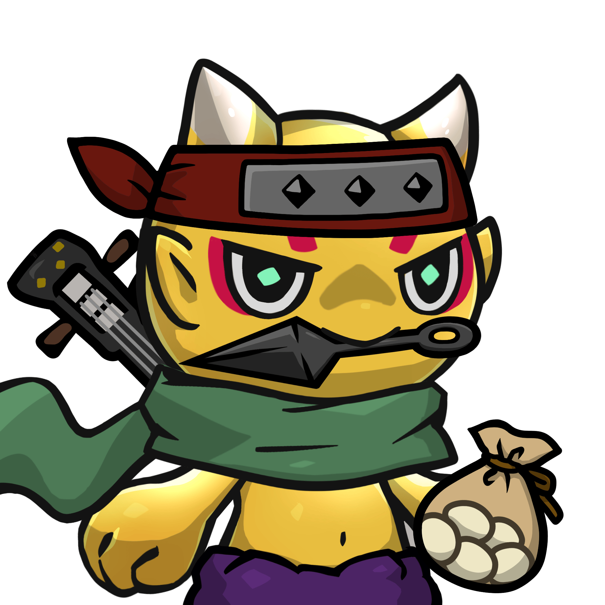 Yama-Gold(kunai) #24730