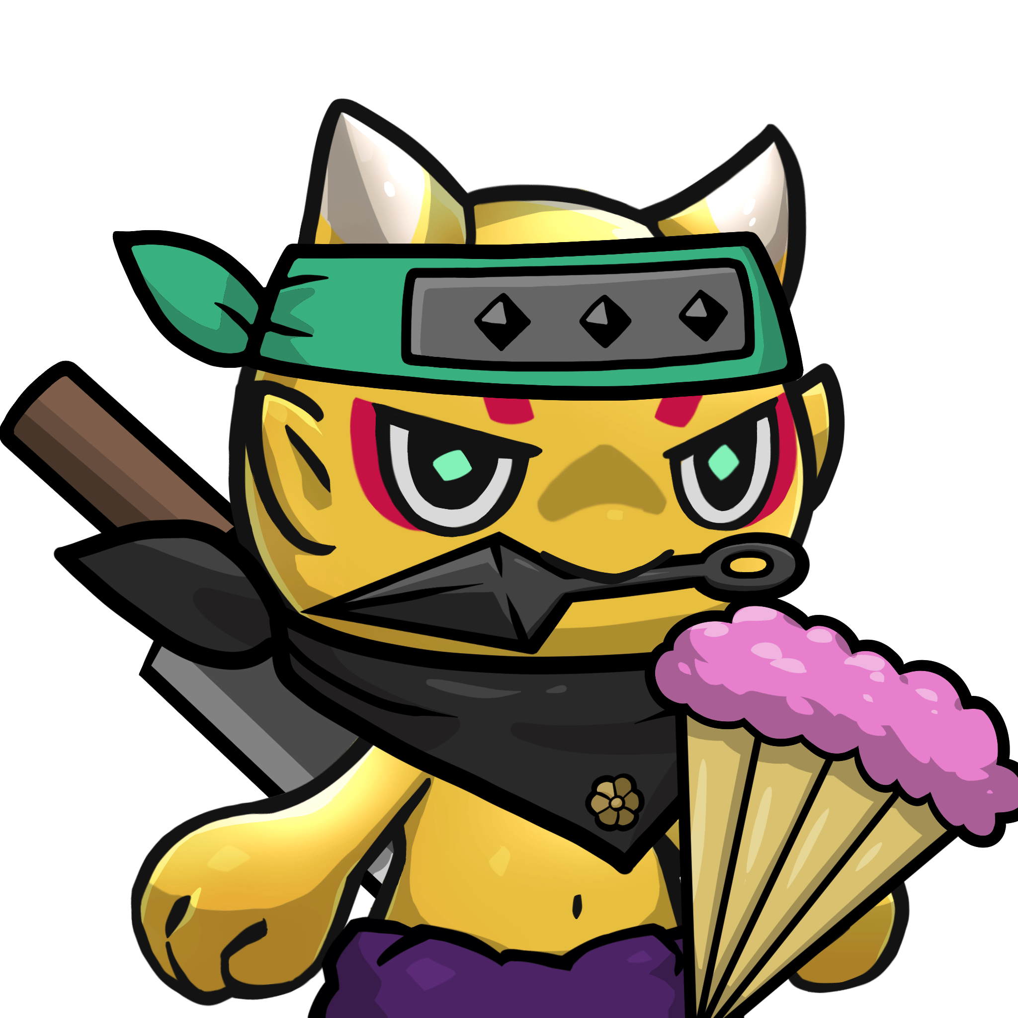 Yama-Gold(kunai) #24894