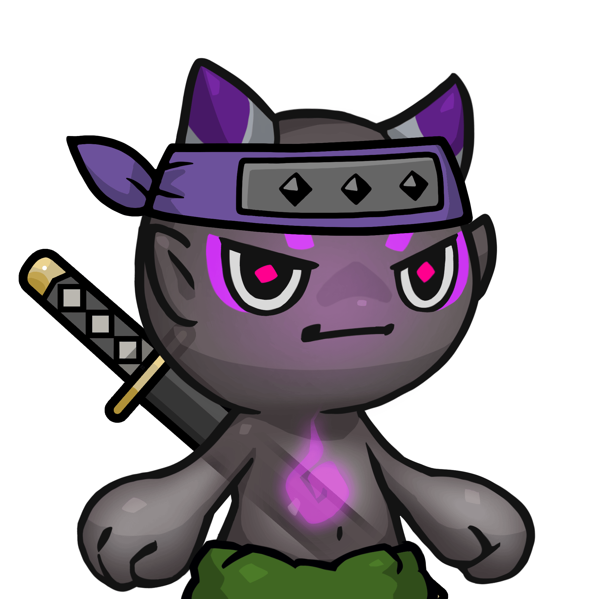 Yama-Transparent Purple #24947